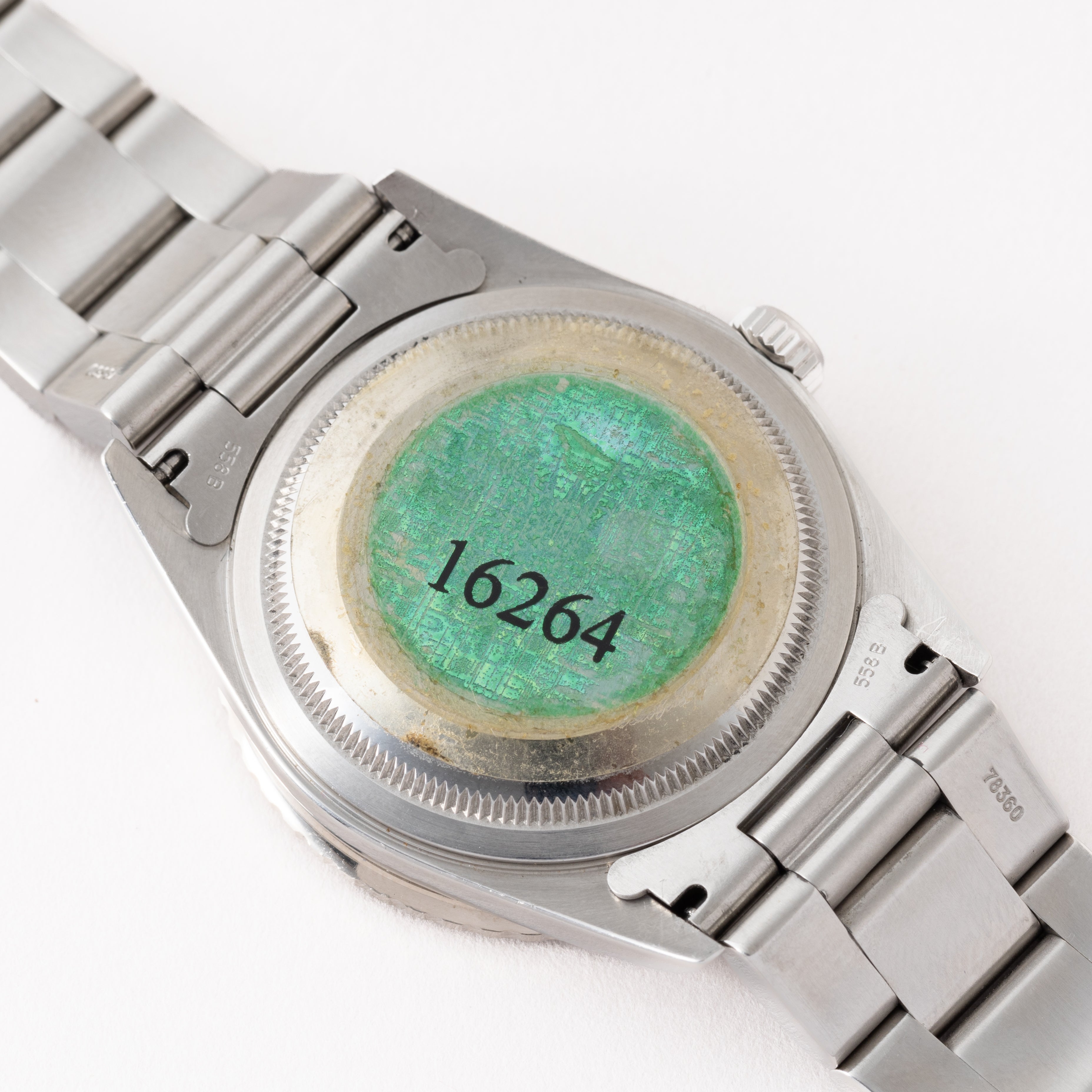 ロレックス サンダーバード Ref.16264 2003年製 ブラックダイヤル ホワイトゴールドベゼル