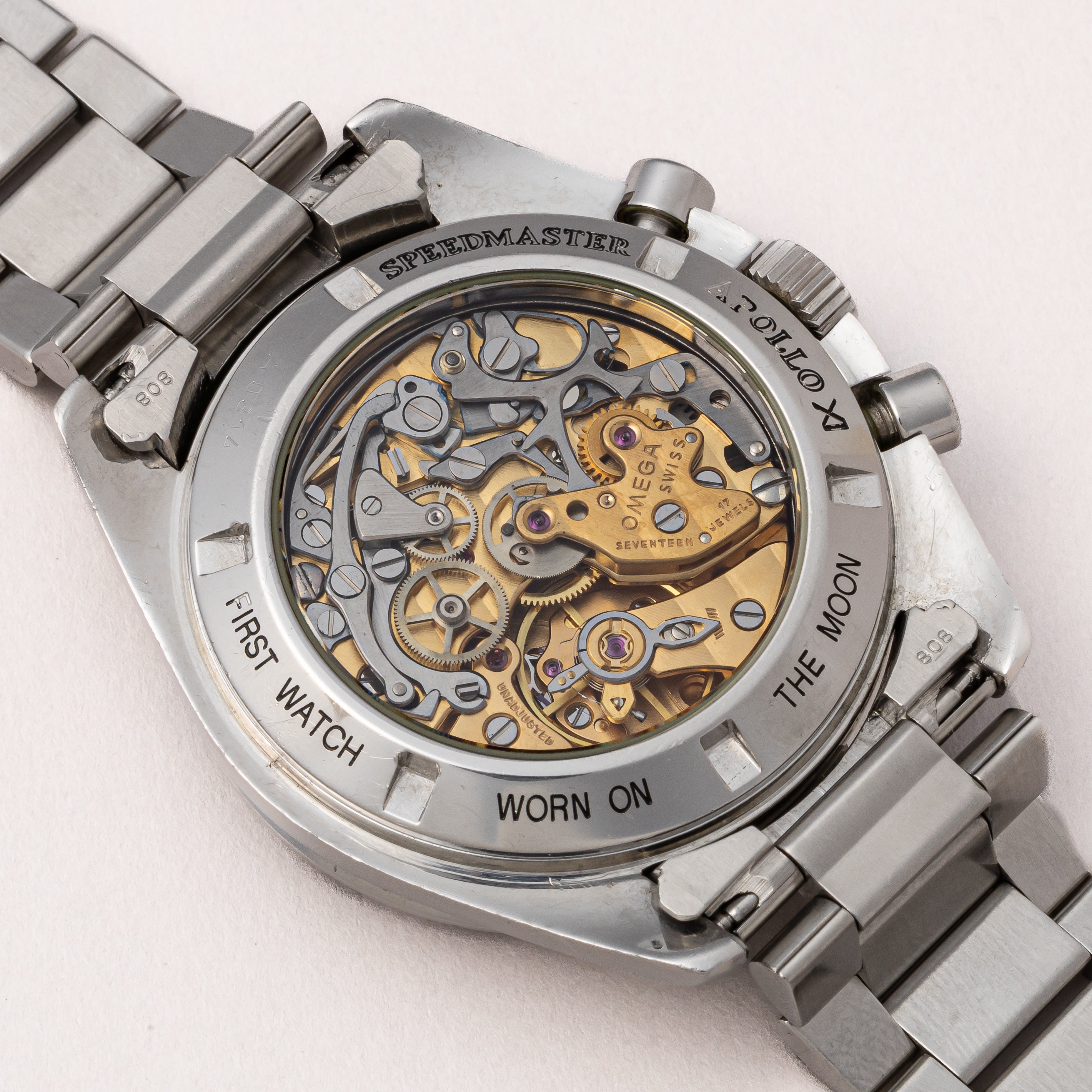 オメガ スピードマスター プロフェッショナル 1990年製/平成2年製 裏スケルトン Ref.345.0808