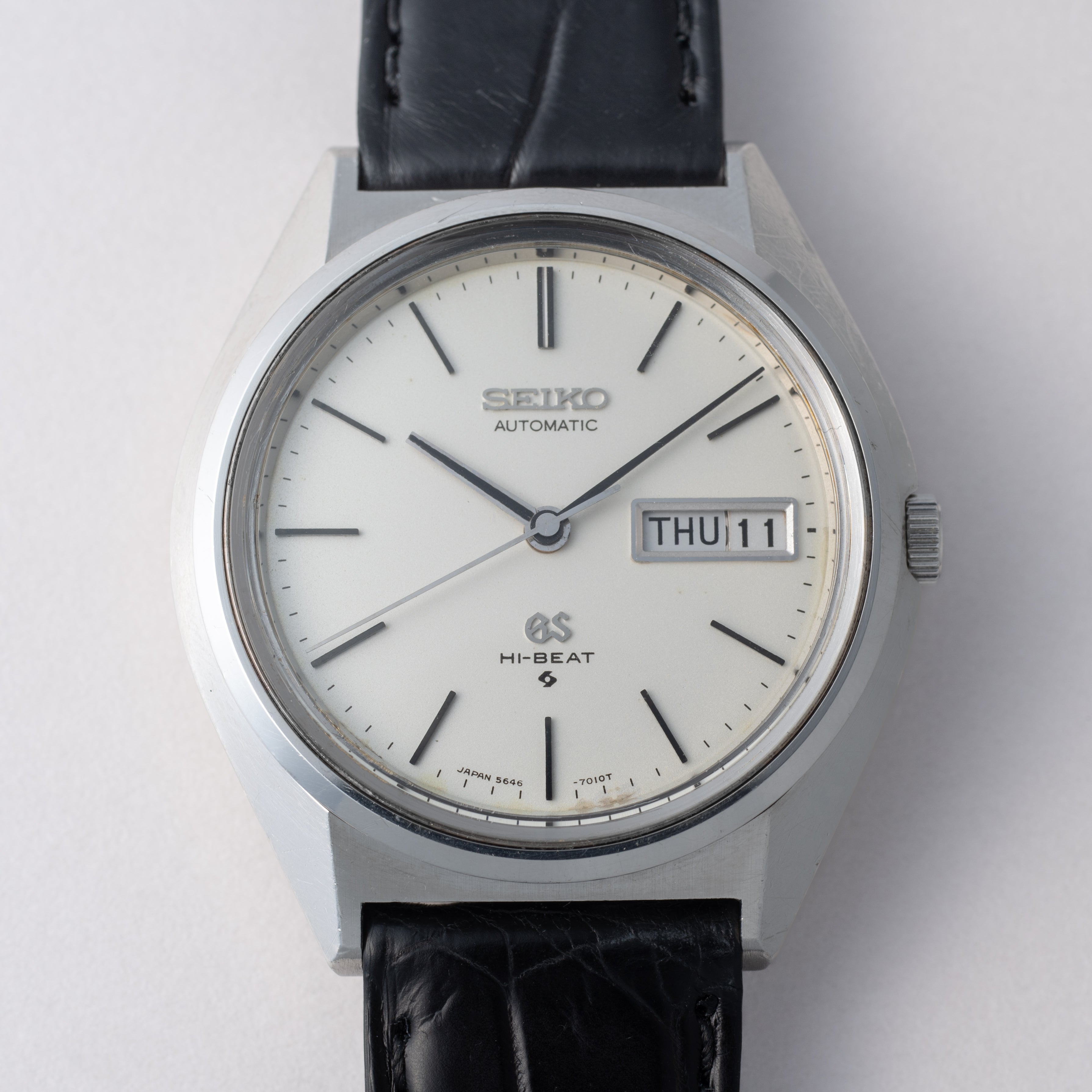 グランドセイコー ハイビート自動巻き 1973年製 Ref.5646-7010 56GS