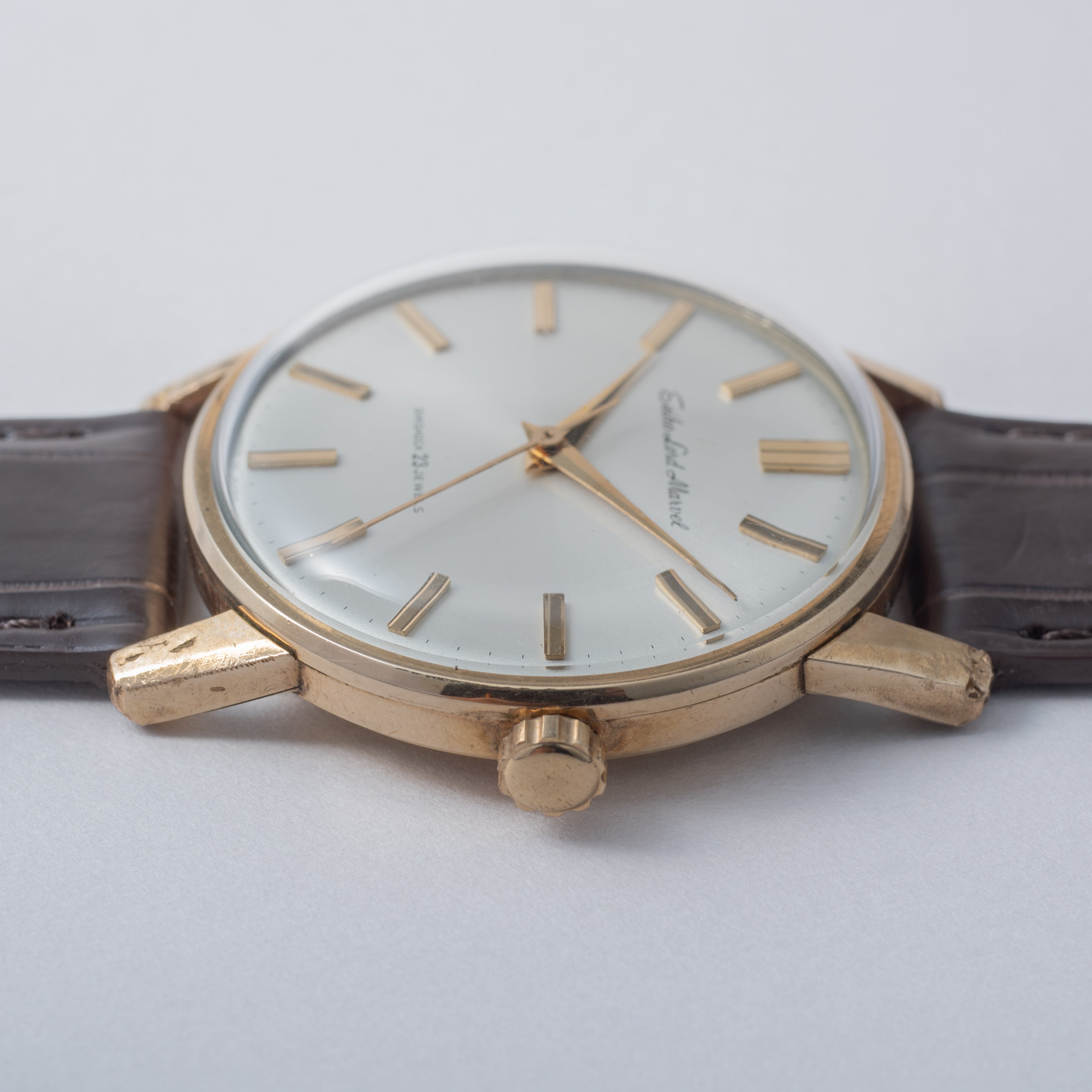 セイコー ロードマーベル 1964年製 筆記体プリントロゴ AGFケース