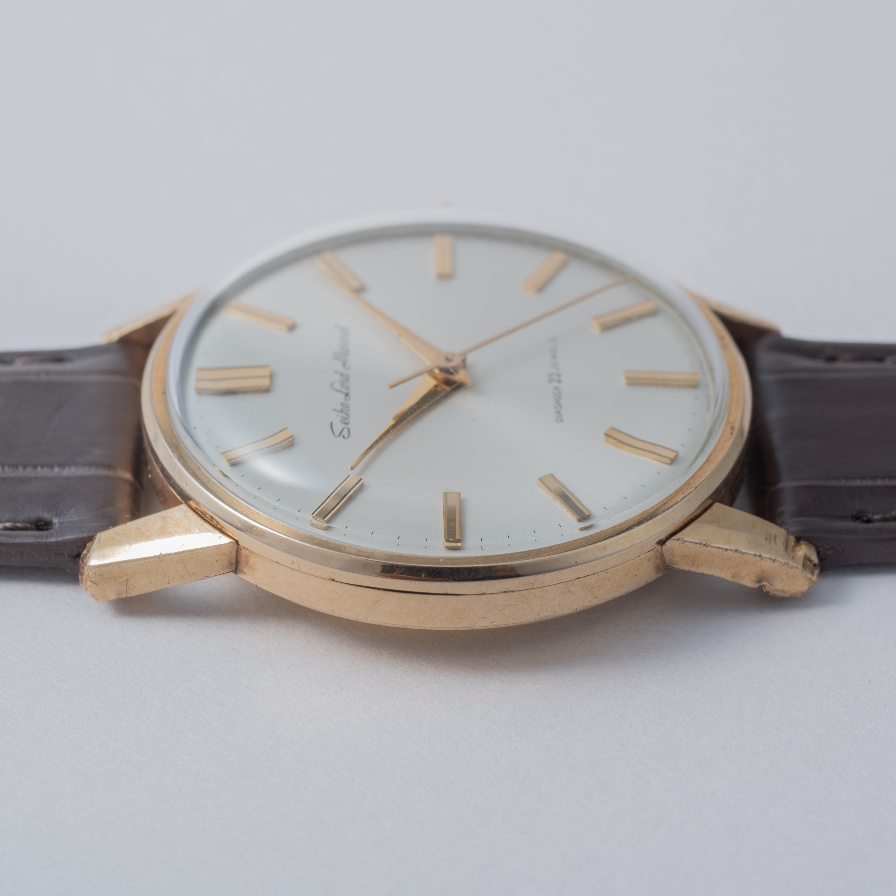 セイコー ロードマーベル 1964年製 筆記体プリントロゴ AGFケース