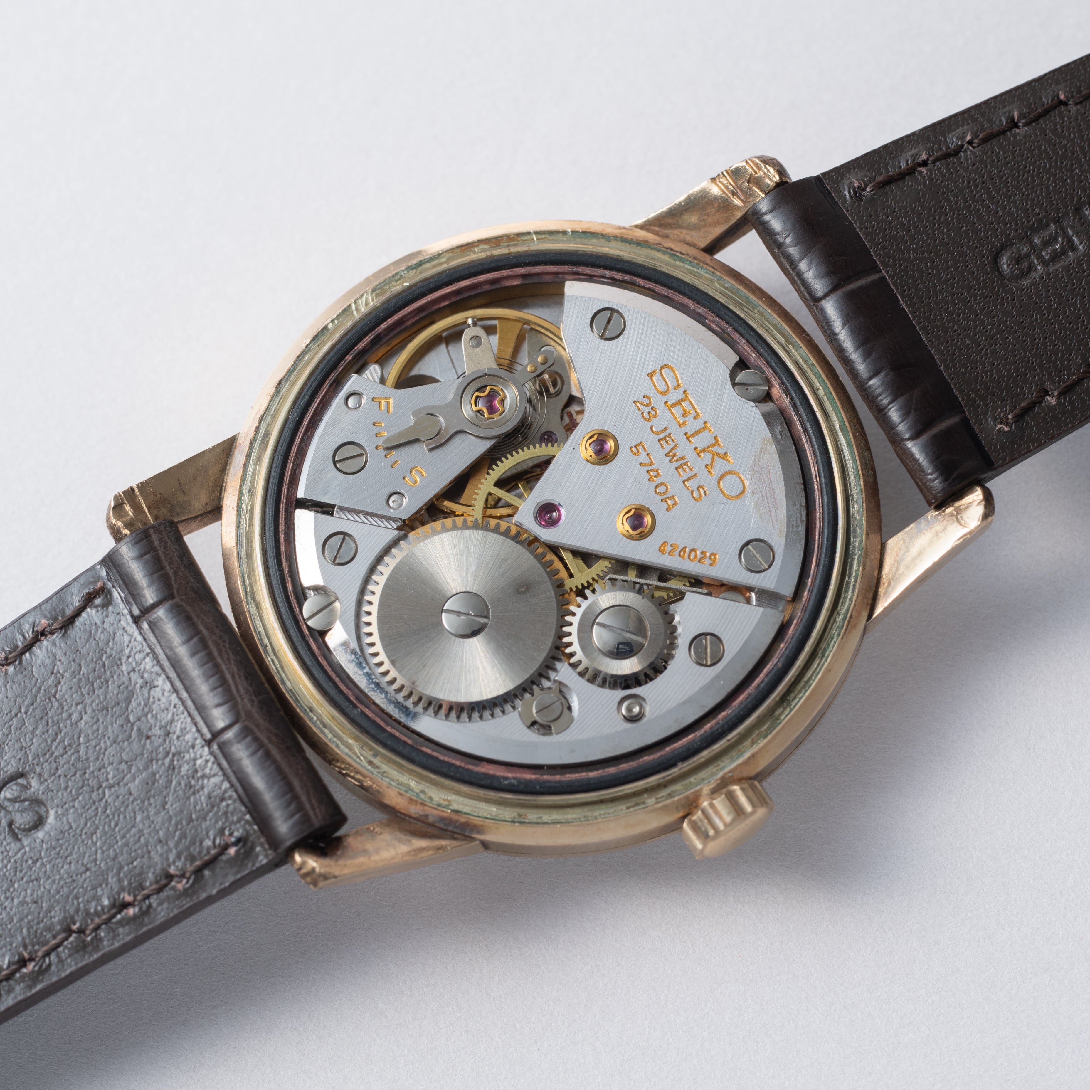 セイコー ロードマーベル 1964年製 筆記体プリントロゴ AGFケース