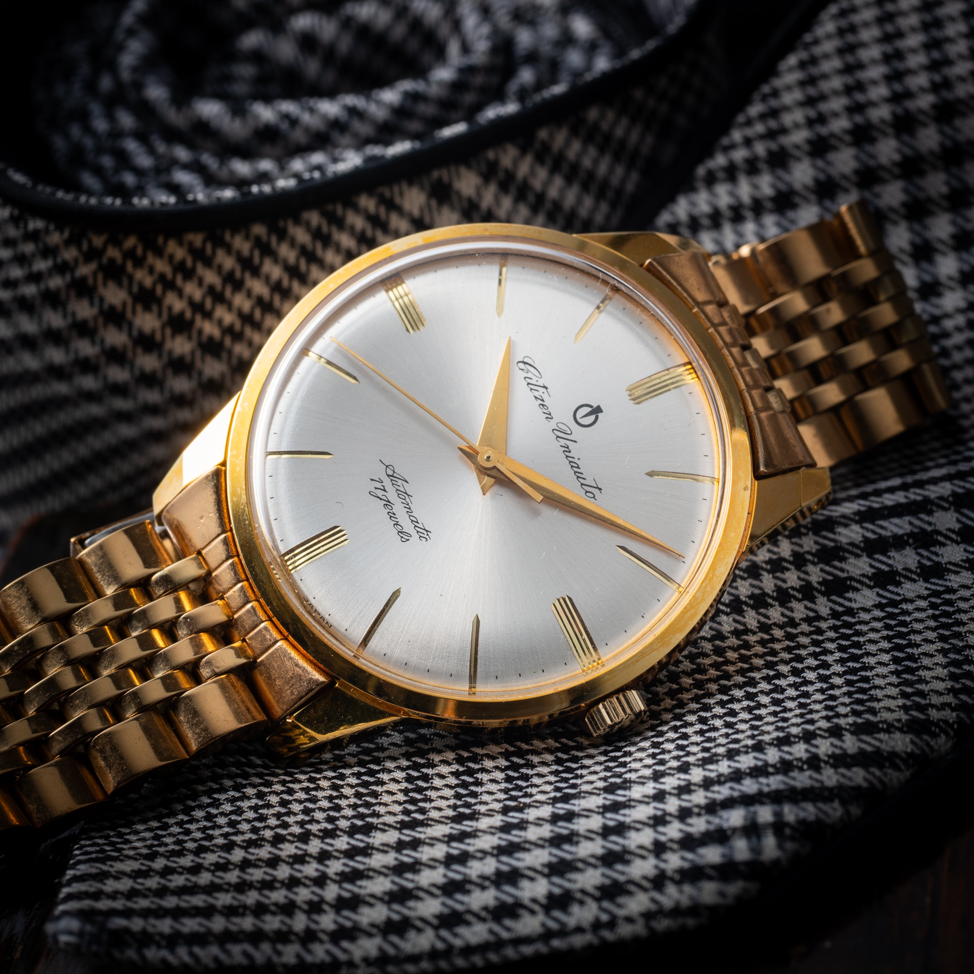 シチズン 1964年製 ユニオート CGP 純正ブレス付 タグ付き美品