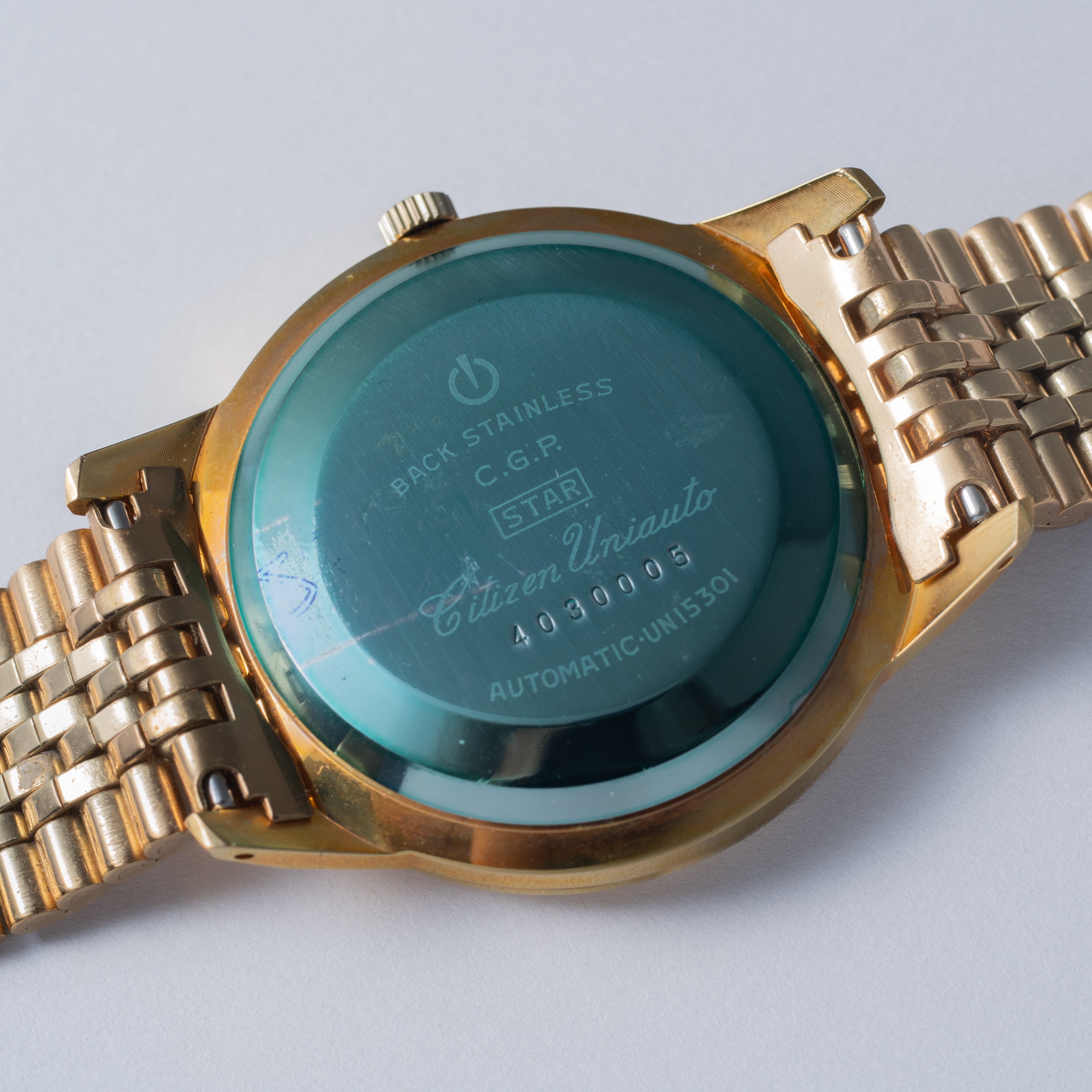 シチズン 1964年製 ユニオート CGP 純正ブレス付 タグ付き美品