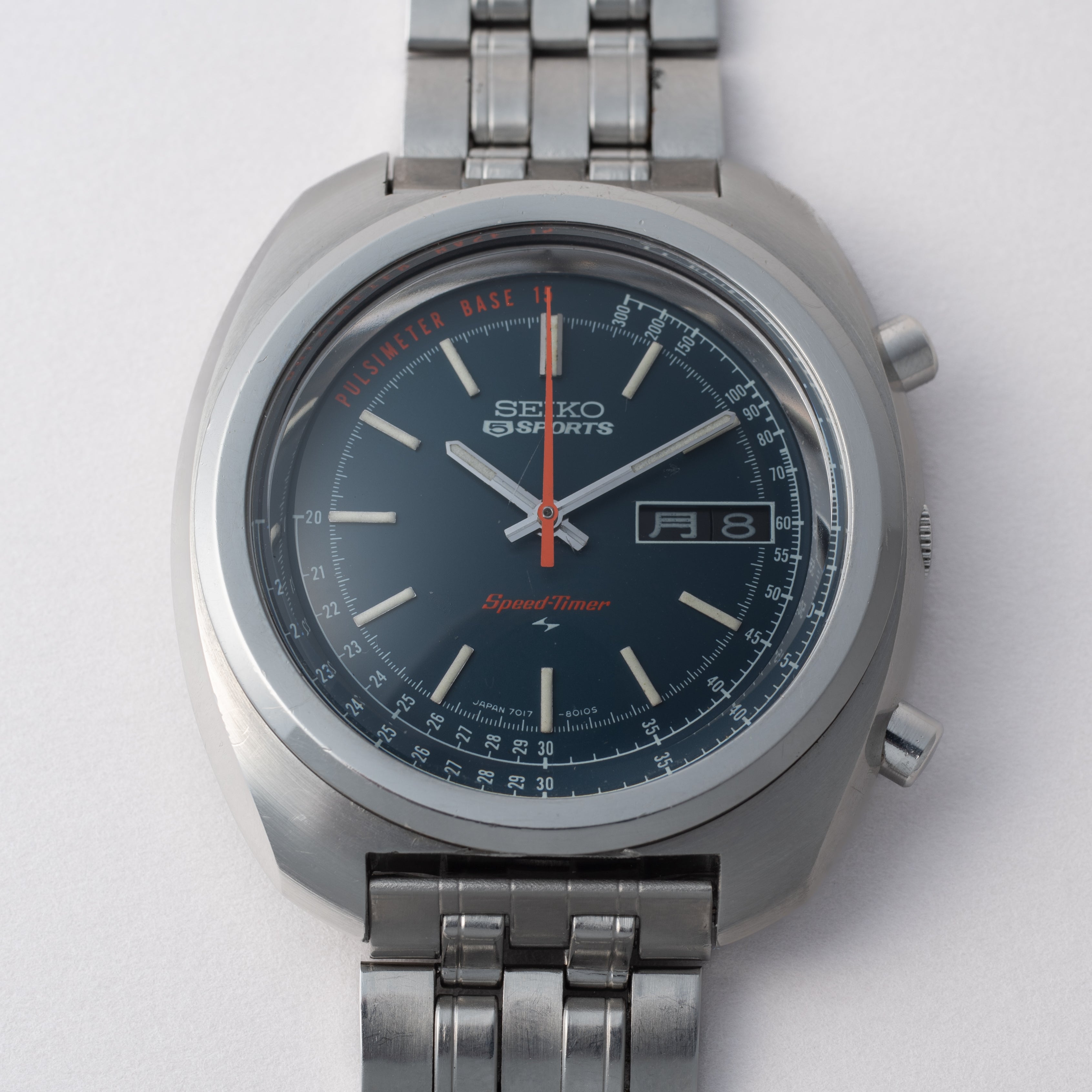セイコー 5スポーツ スピードタイマー 1971年製 Ref:7017-8000 パルスメーター