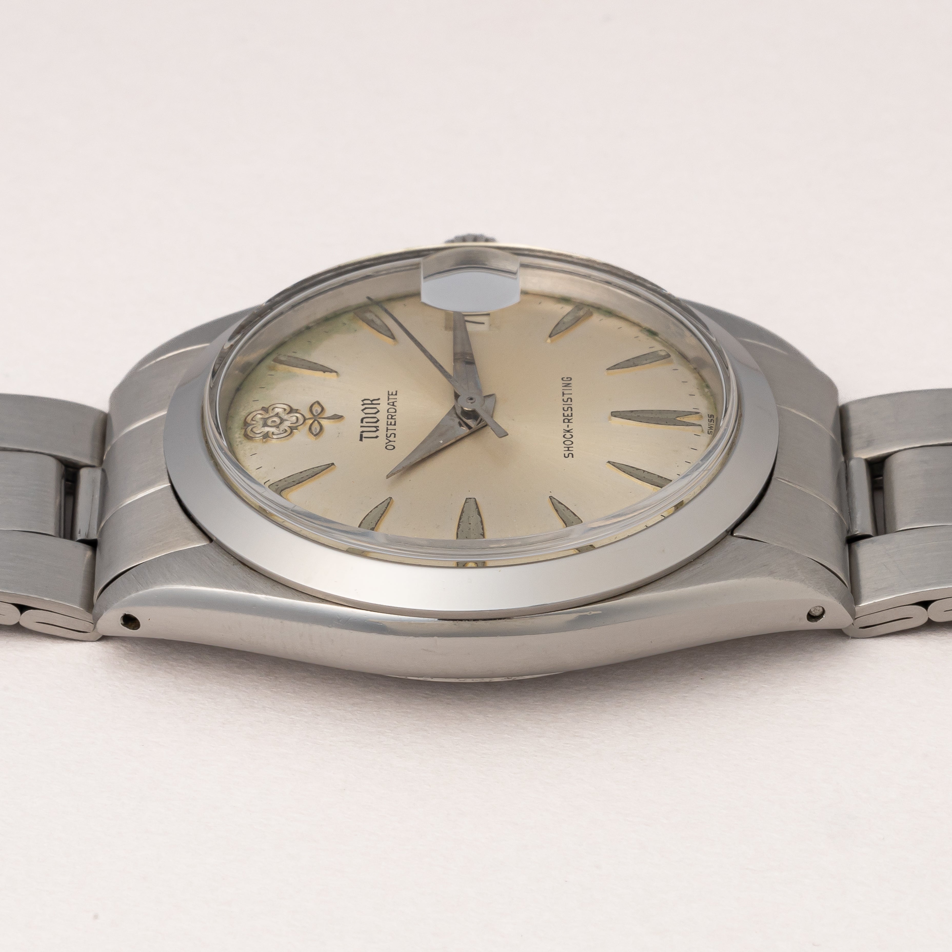 チューダー デカバラ オイスターデイト 1962年製 ロレックスオイスターブレス付き オリジナルダイヤル