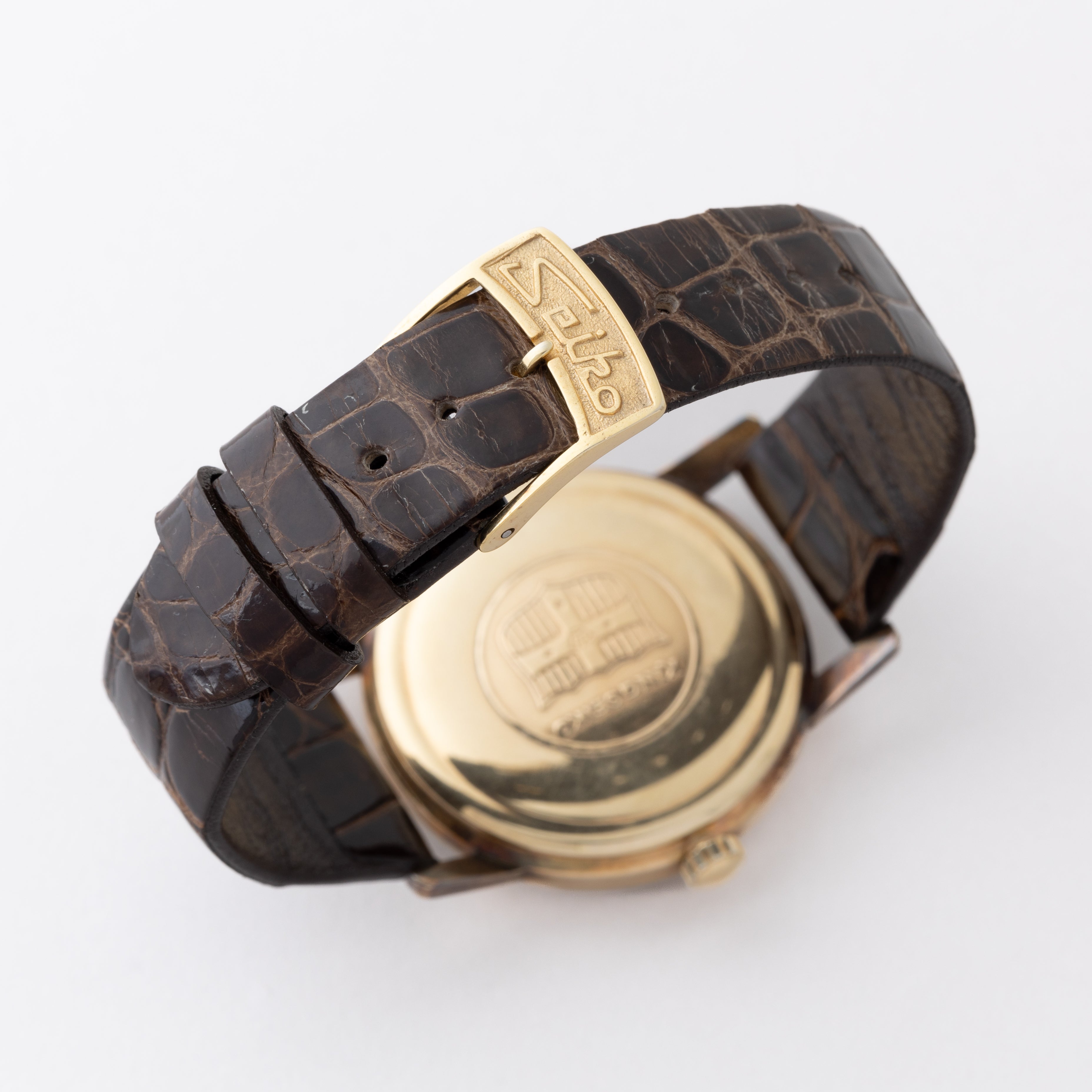 キングセイコーファーストモデル 1962年製 SD文字盤 Ref.J14102E KS 尾錠、箱、検査証明書付き