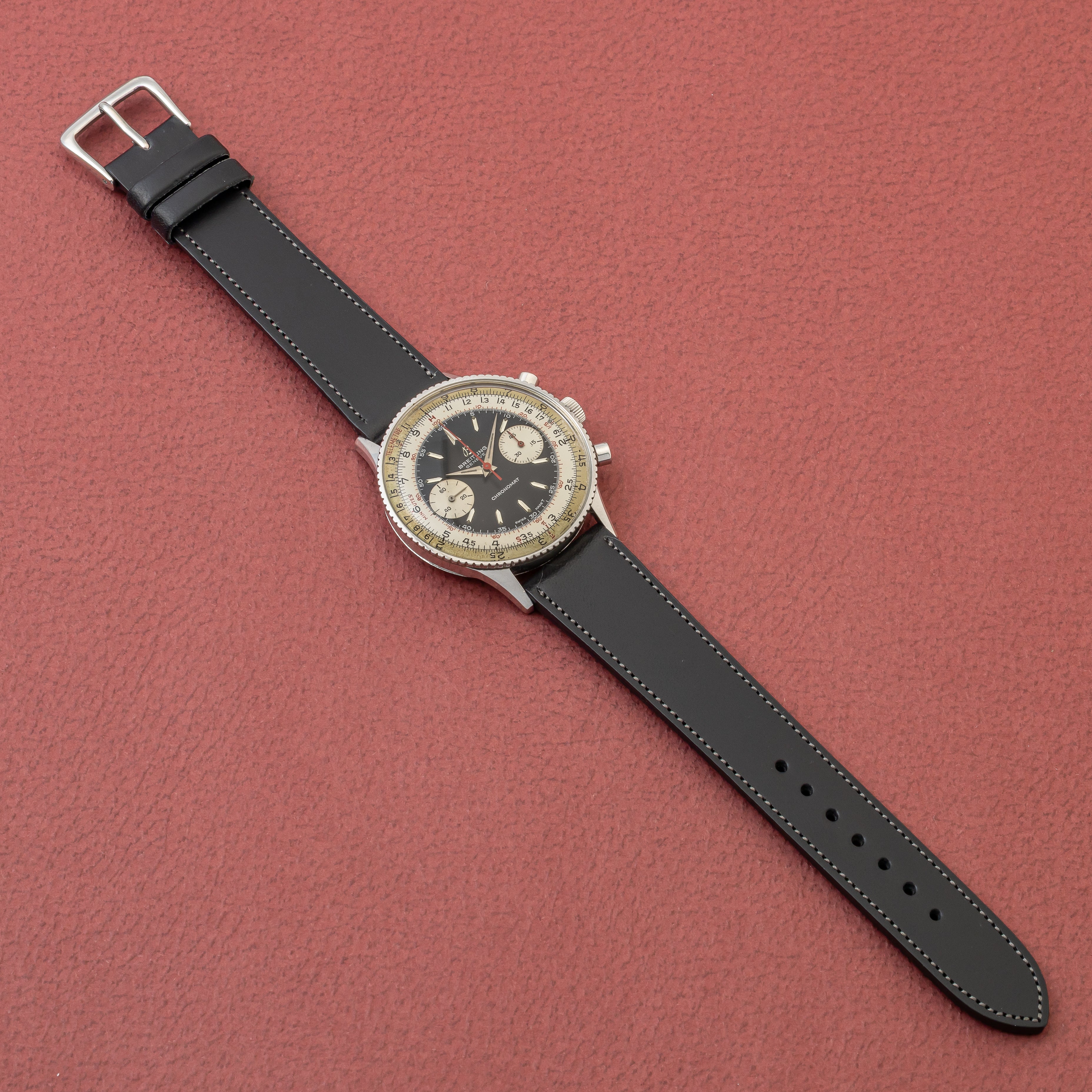 ブライトリング クロノマット 2nd 1960年代 ブラックダイヤル Ref.808