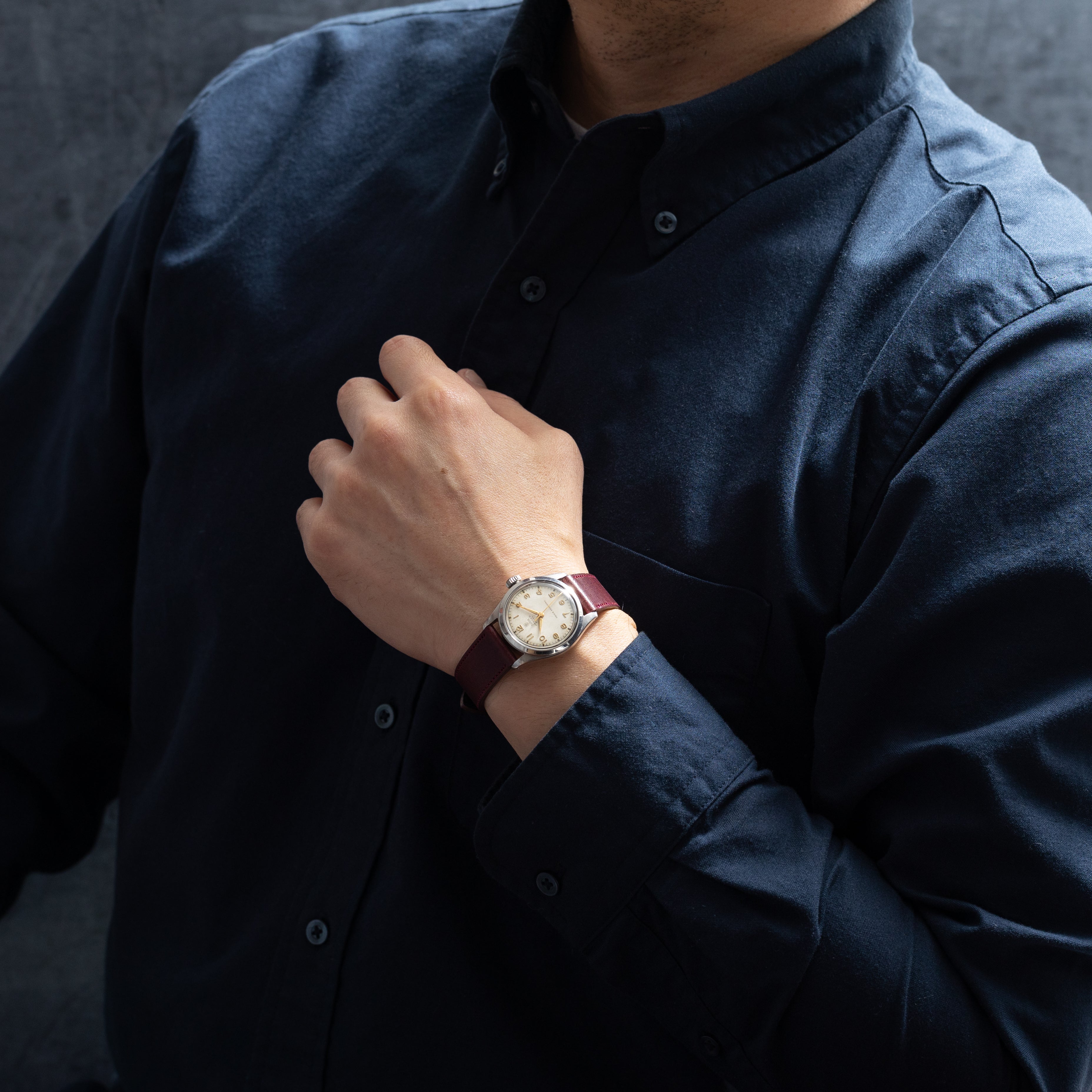 チューダー オイスターローヤル 盾薔薇 全アラビアダイヤル Ref.7903 1950年代製