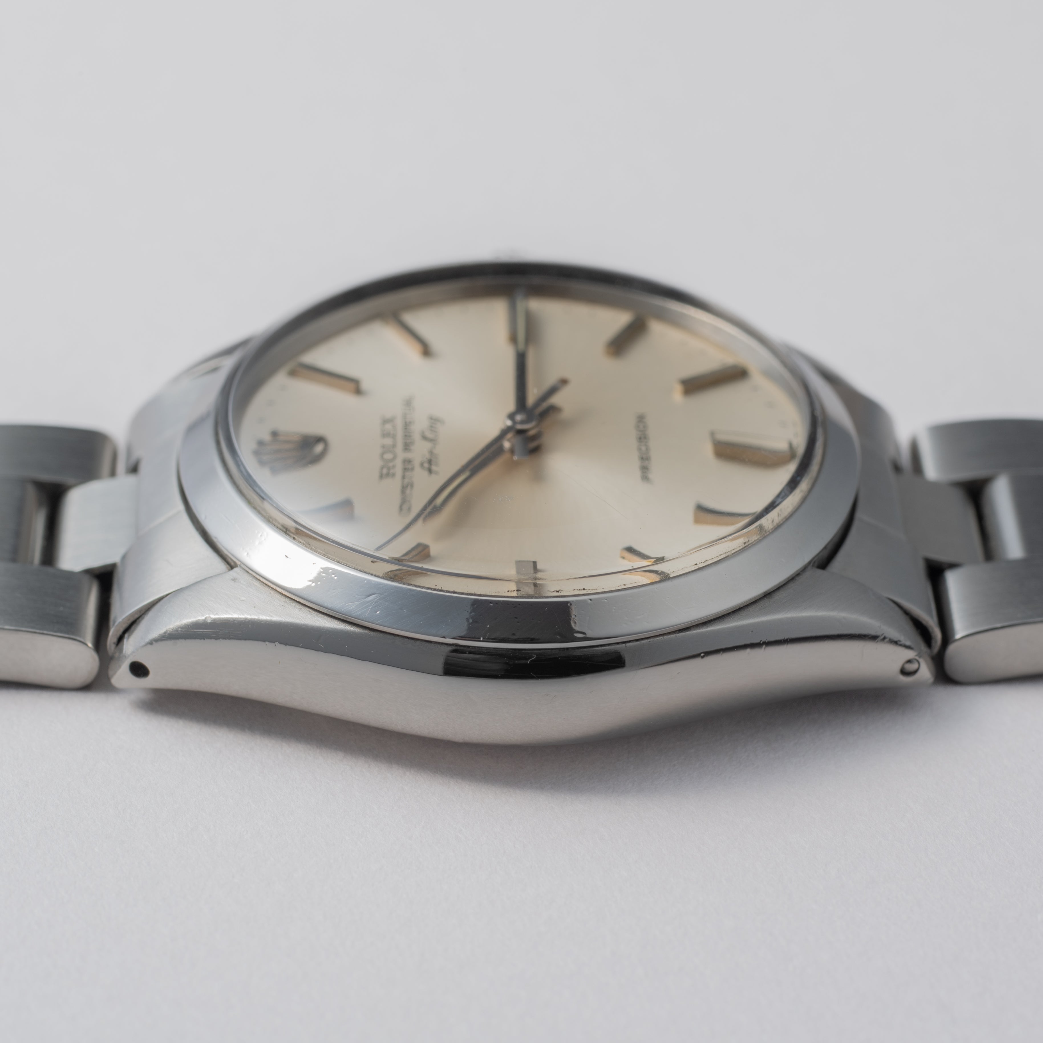 ロレックス エアキング 1981年製 Ref.5500 シルバーダイヤル