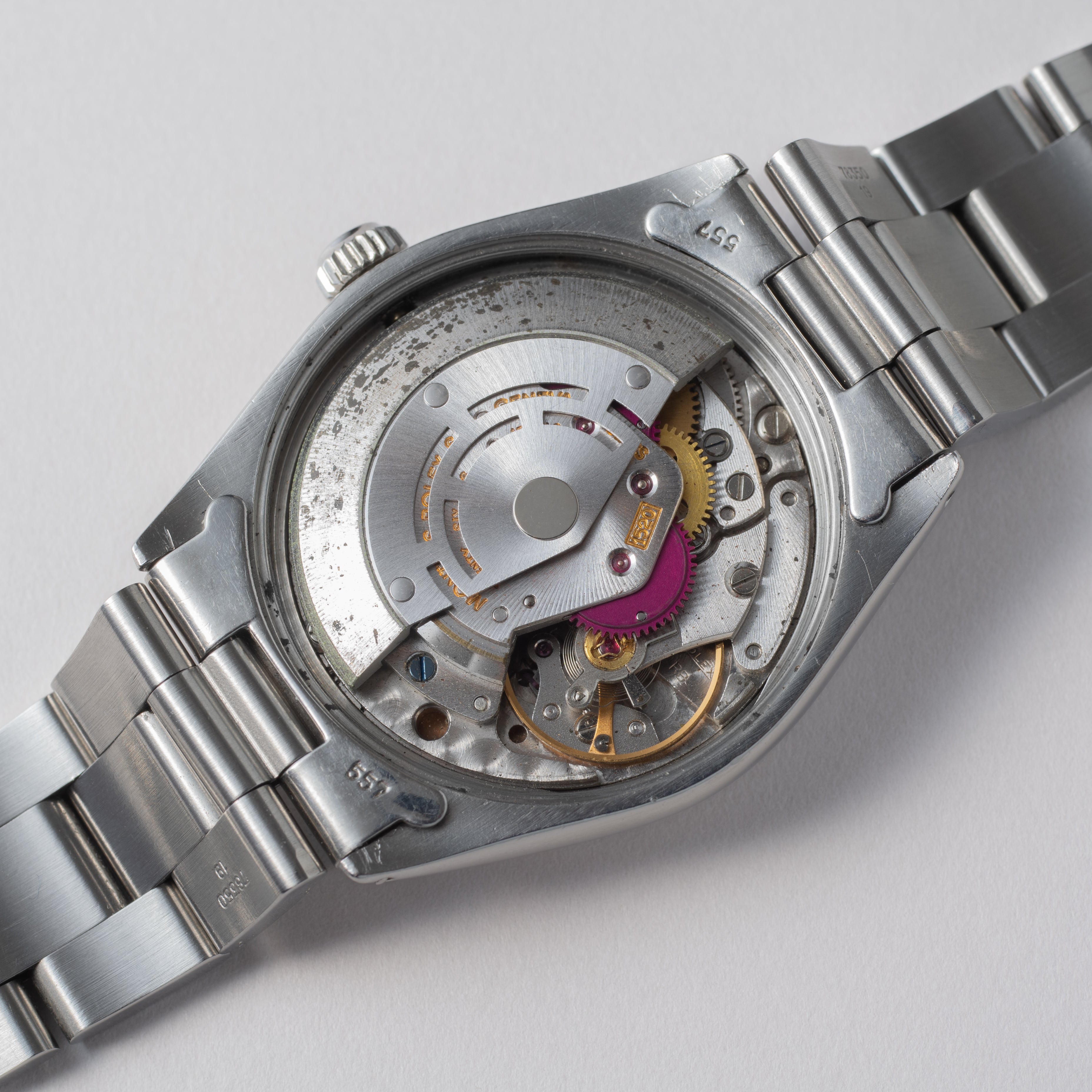 ロレックス エアキング 1981年製 Ref.5500 シルバーダイヤル