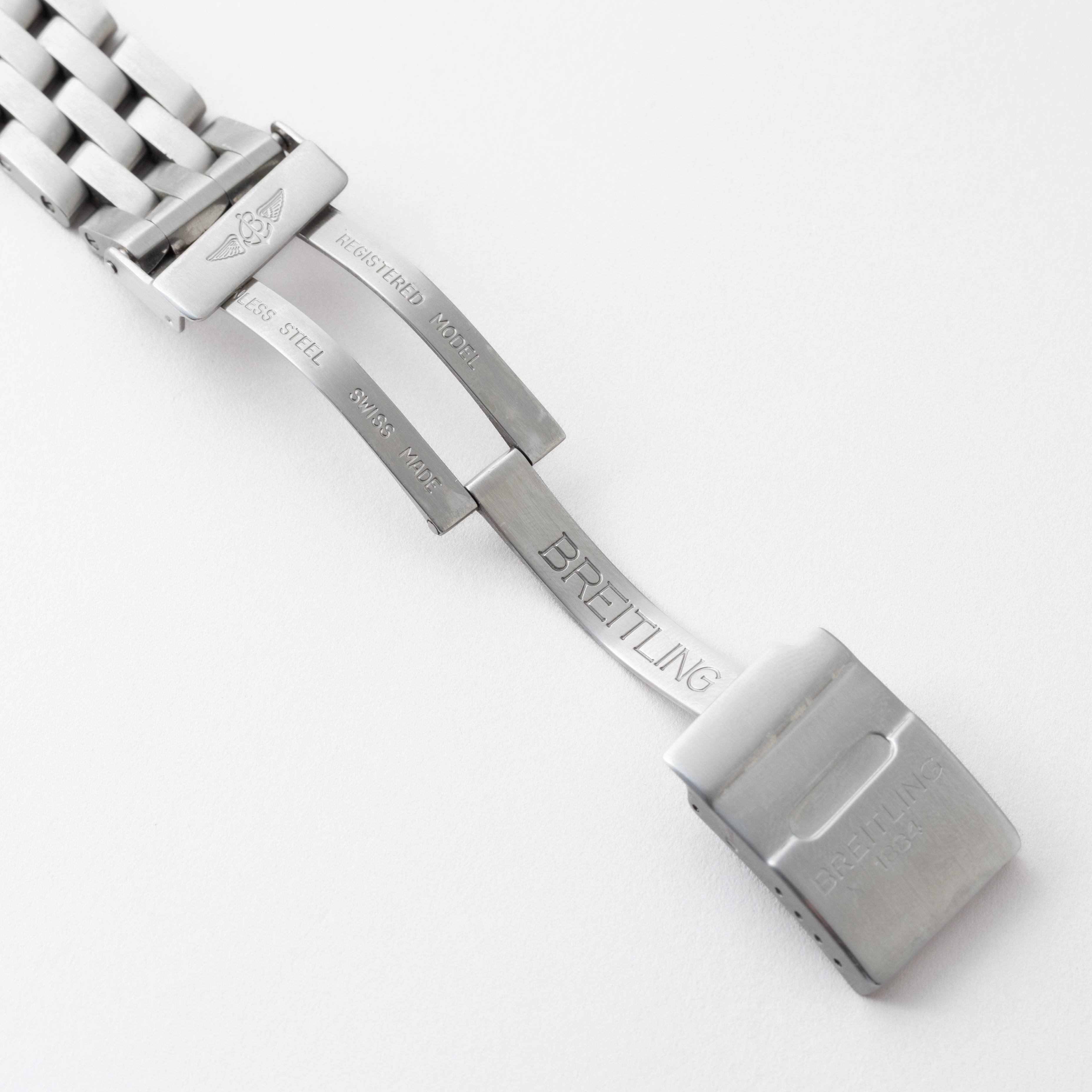 ブライトリング クロノマット 1990年代製 ブラックダイヤル Ref.81950A 純正ブレス