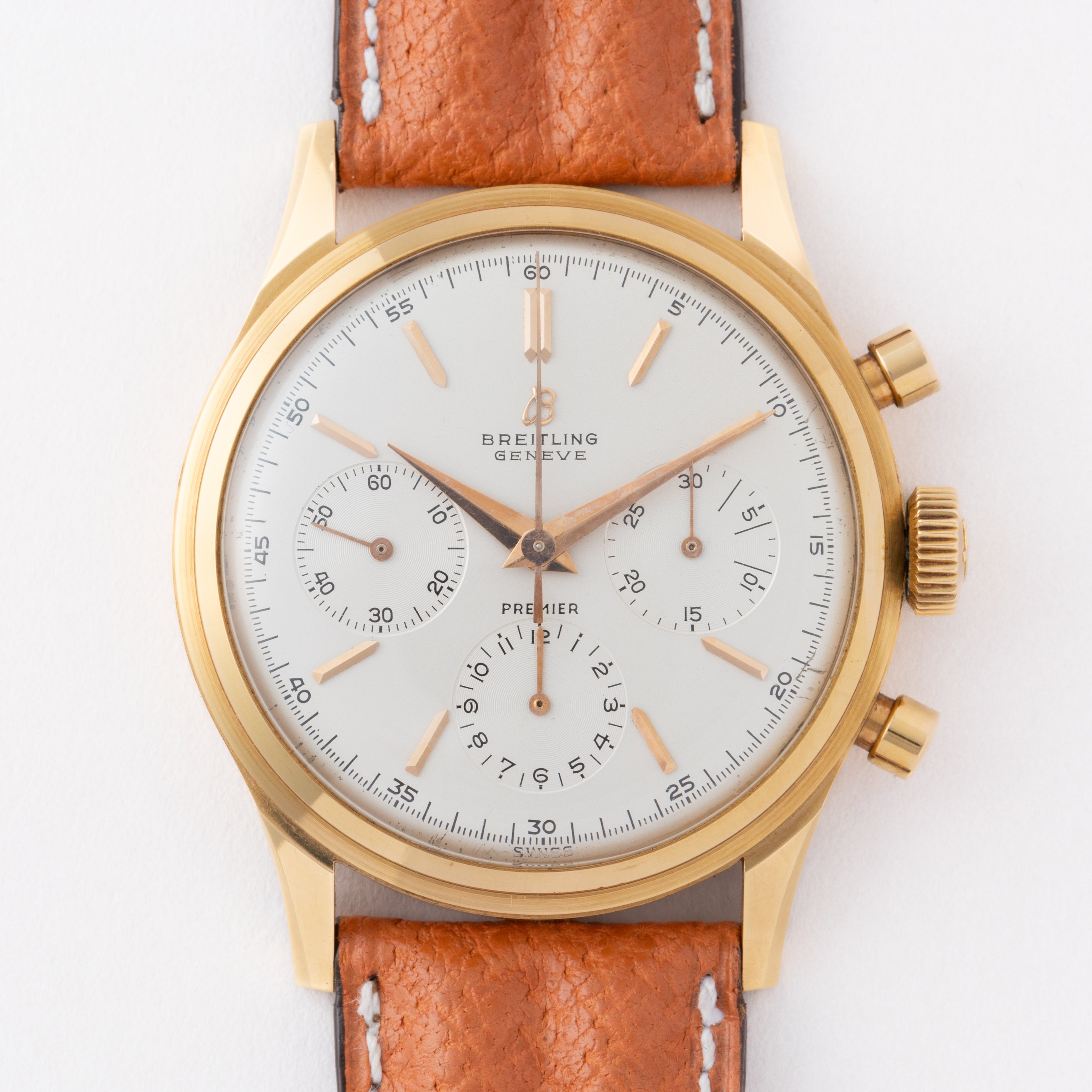 ブライトリング プレミエ 18金無垢ケース 1960年製/昭和35年製 Ref.765