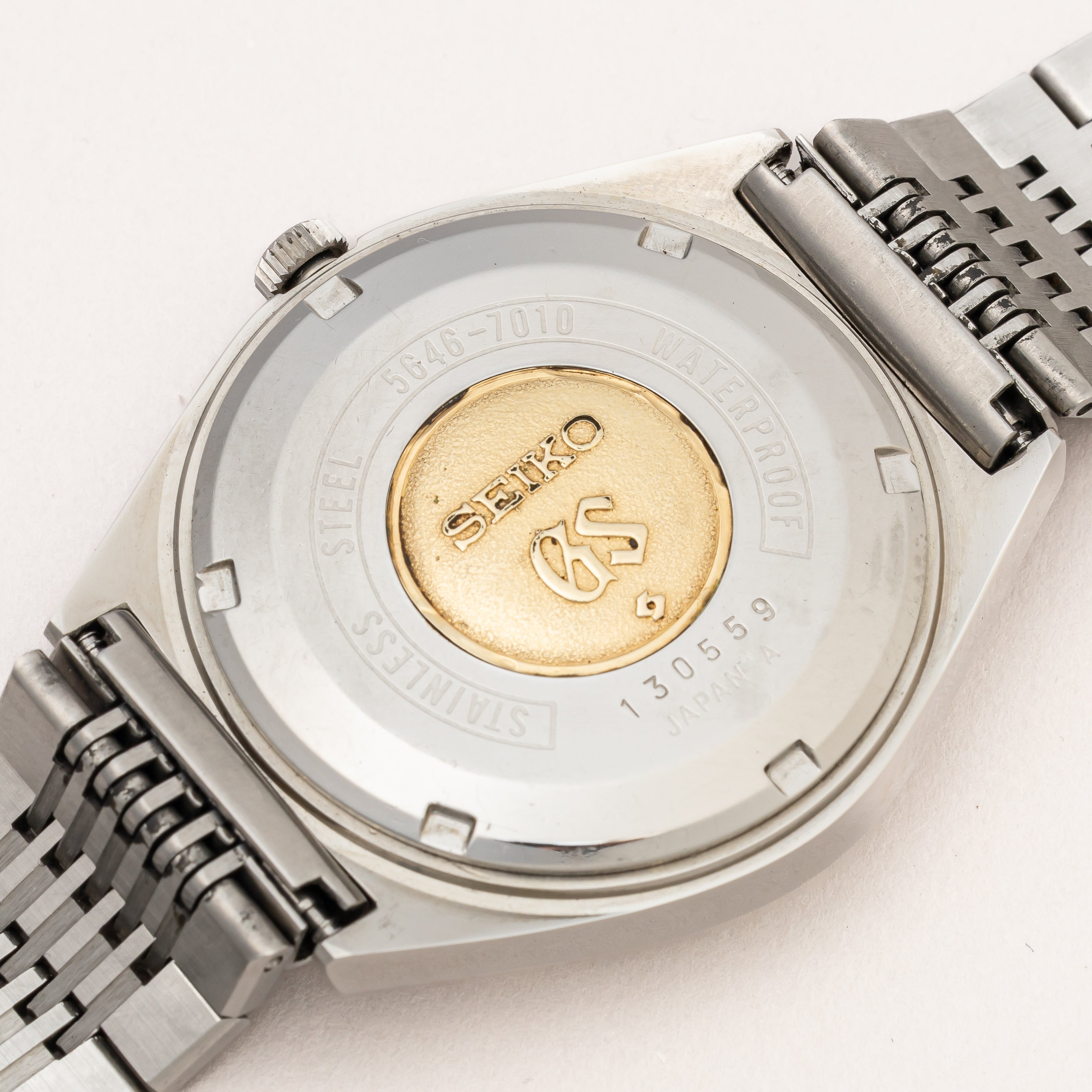 グランドセイコー 1971年製 Ref.5646-7010 56GS デイデイト ブレス付き