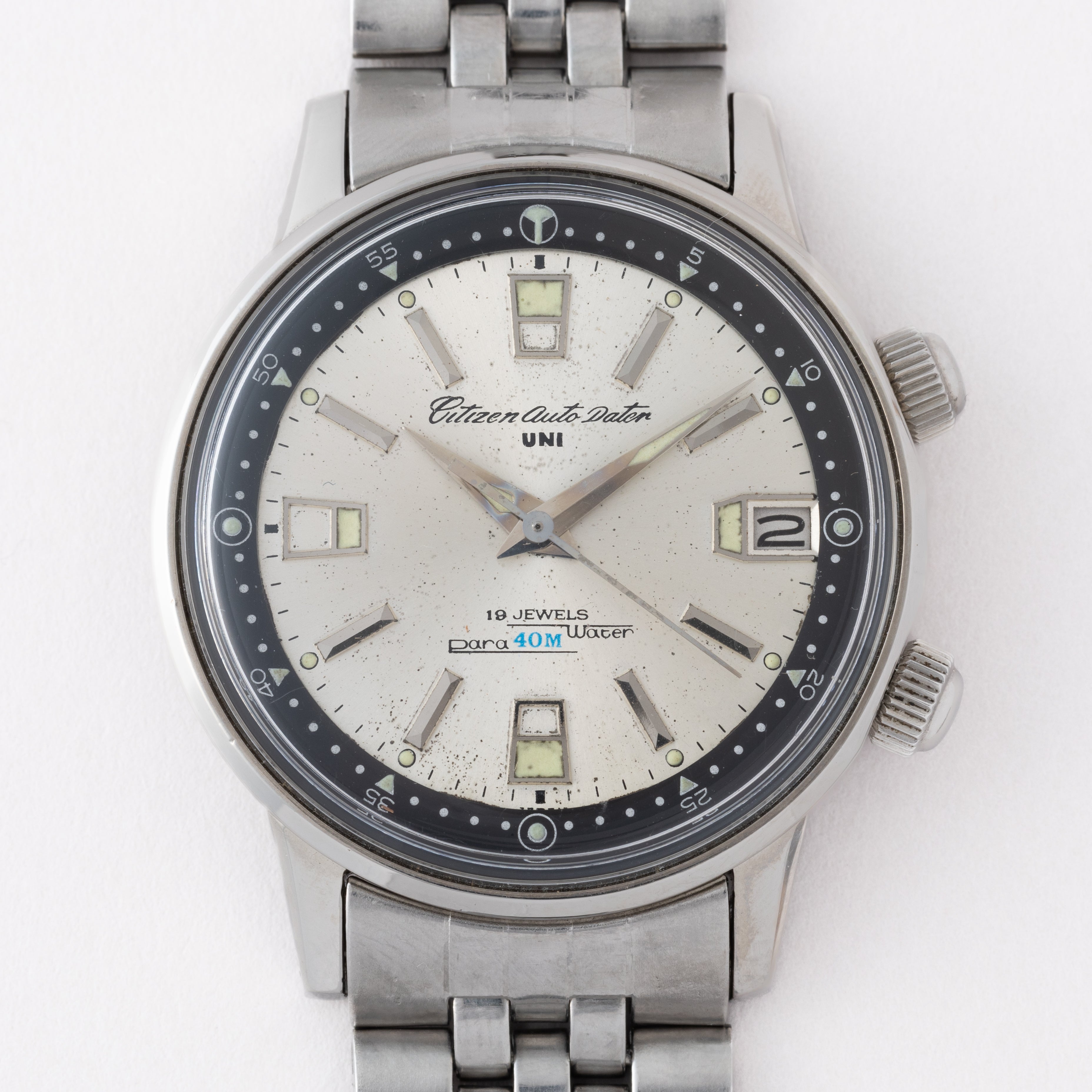 シチズン オートデーター ユニ ダイバー 1964年製