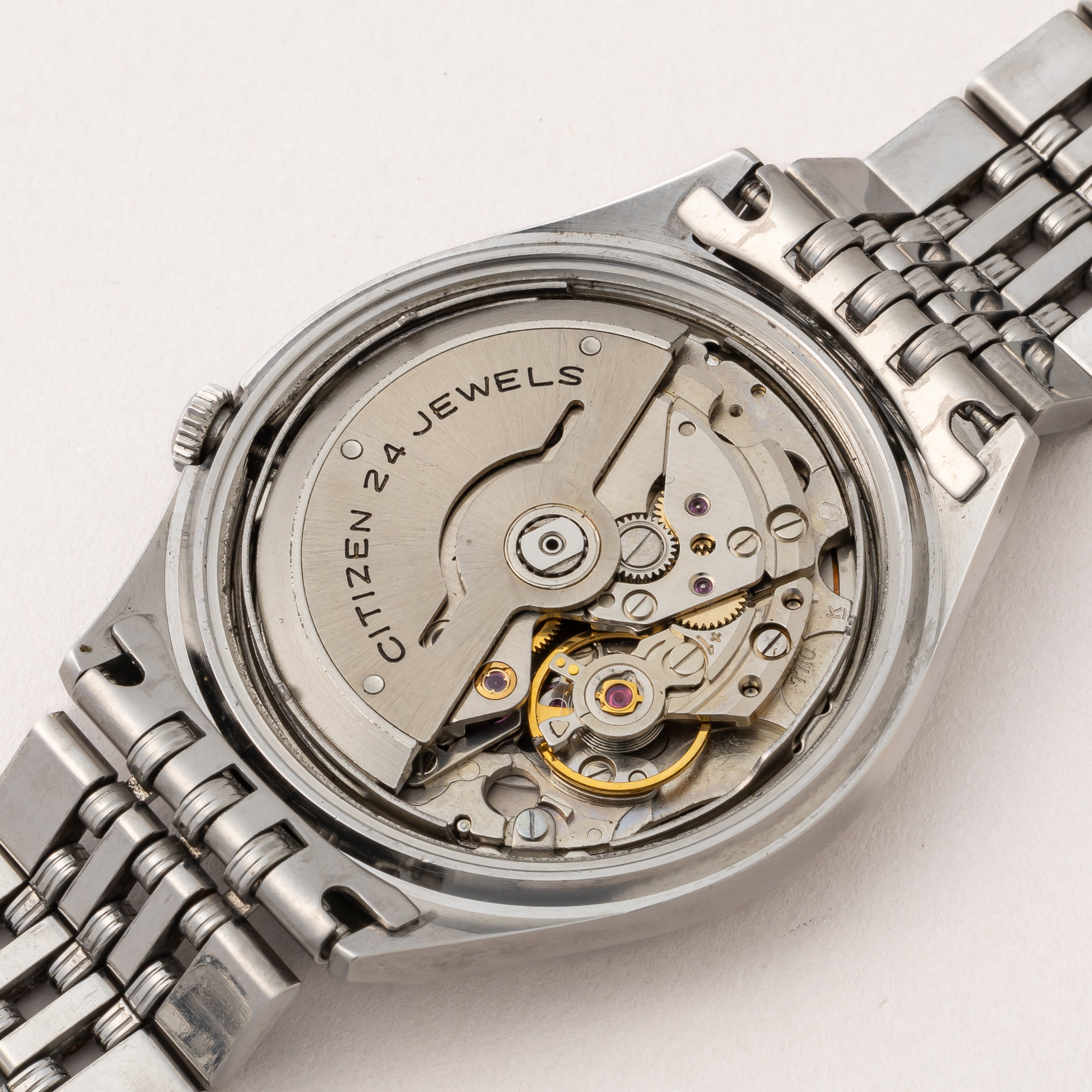 シチズン レオパール 1974年製 28800振動 純正ステンレスブレス Ref.4-770382 Y