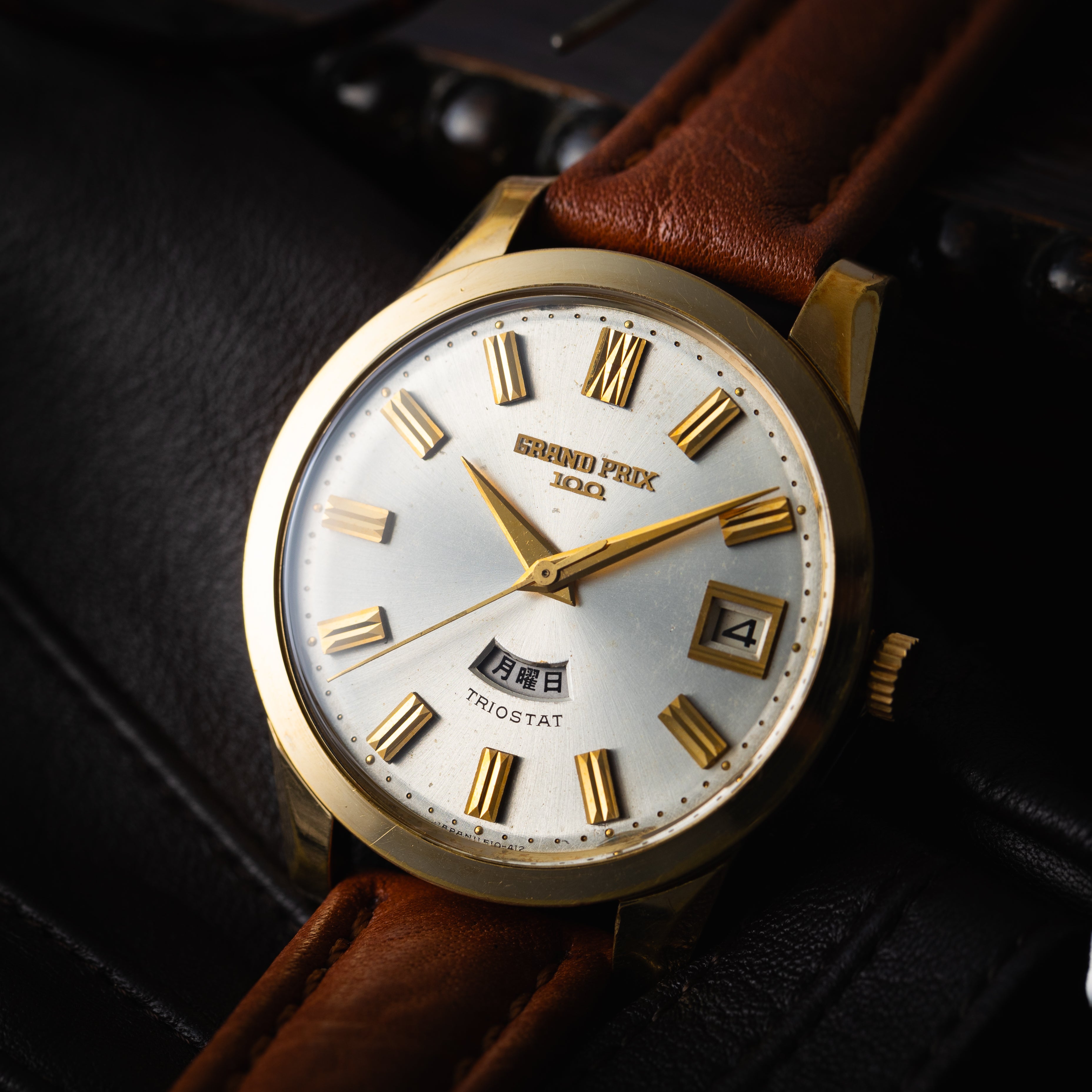 オリエント グランプリ100 1960年代製 金張り Ref.T-55407 100石