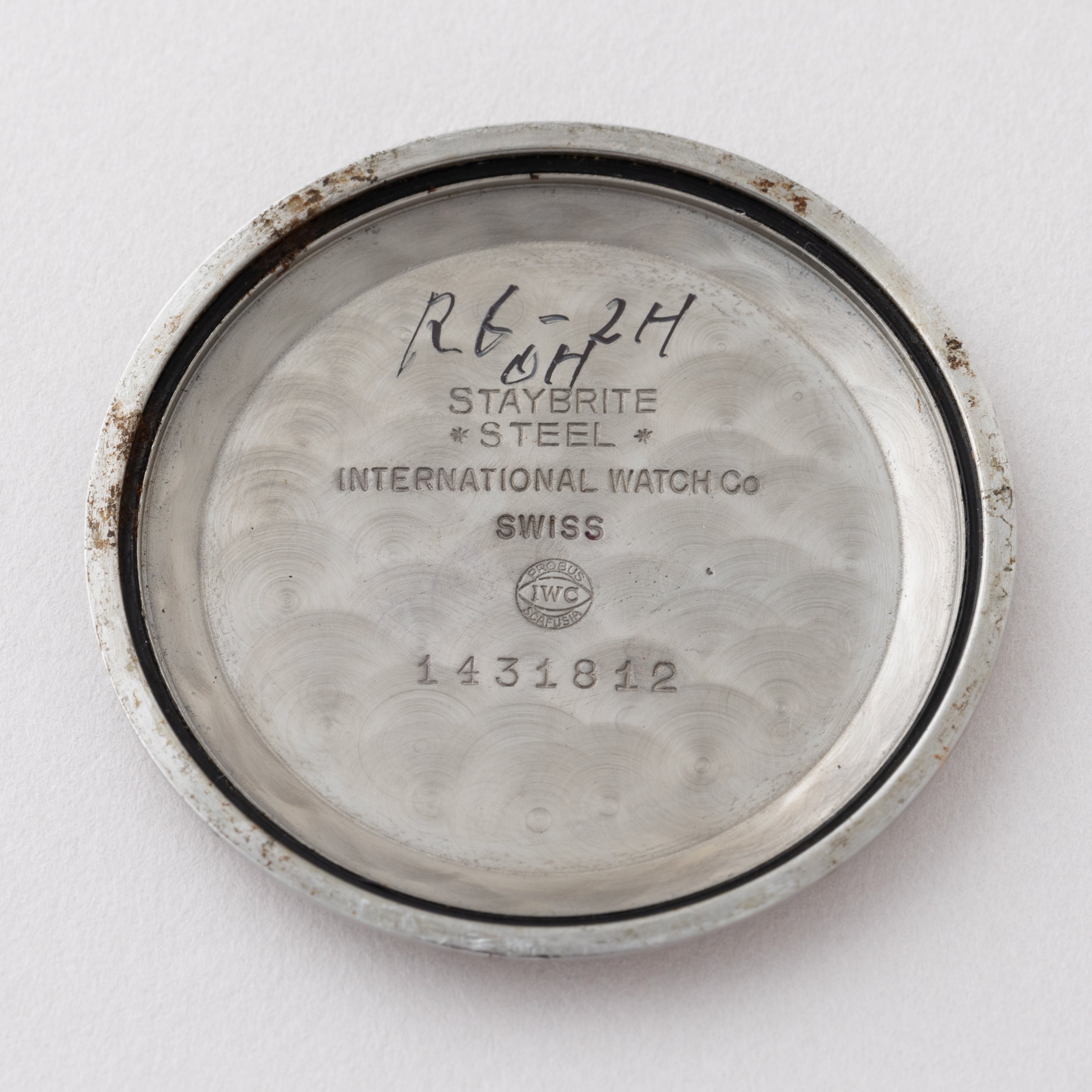 IWC ラウンドケース 1958年製 手巻き Cal.89 オリジナルダイヤル