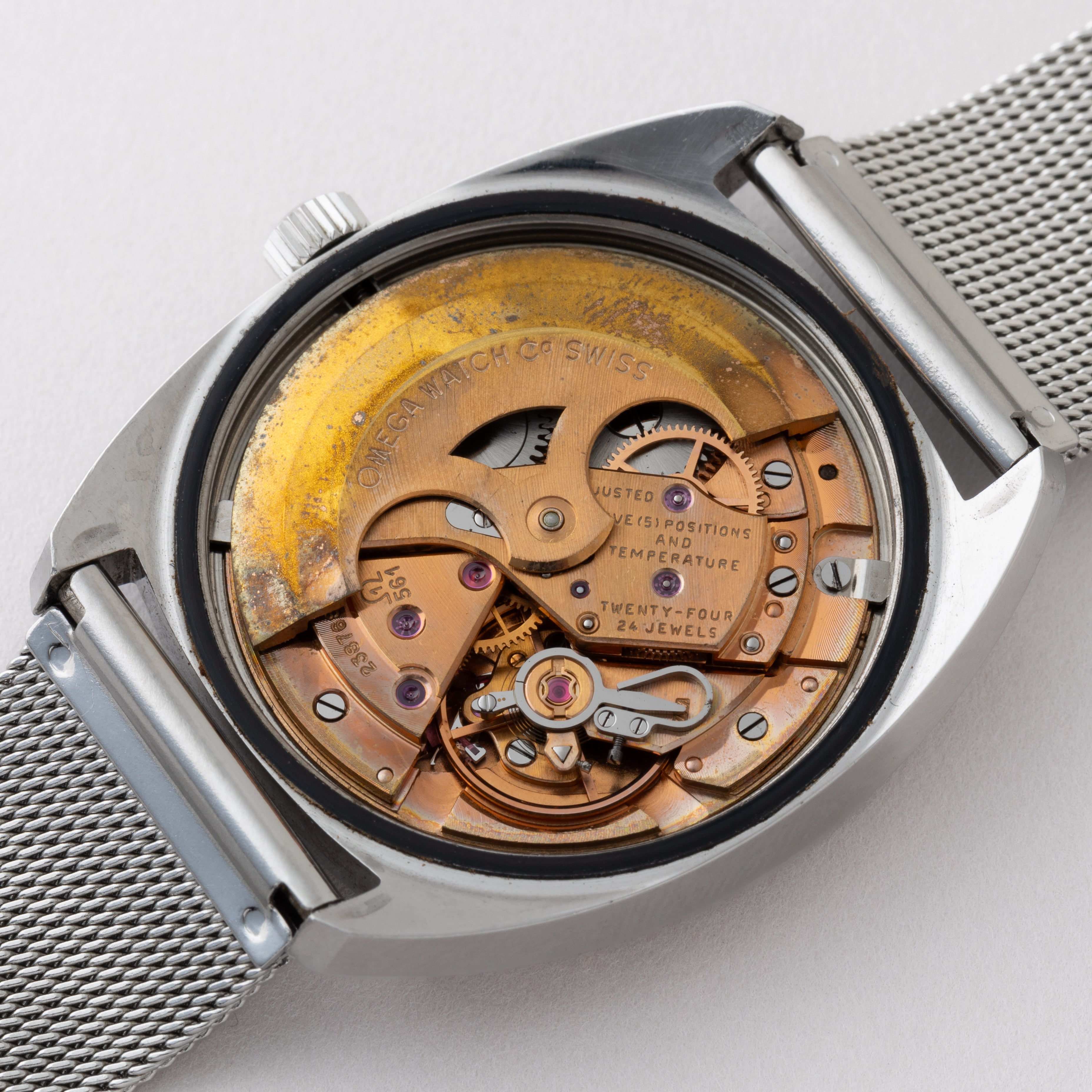 オメガ コンステレーション 1966年製 マイスターダブルネーム Ref.168.017 純正ステンレスブレス