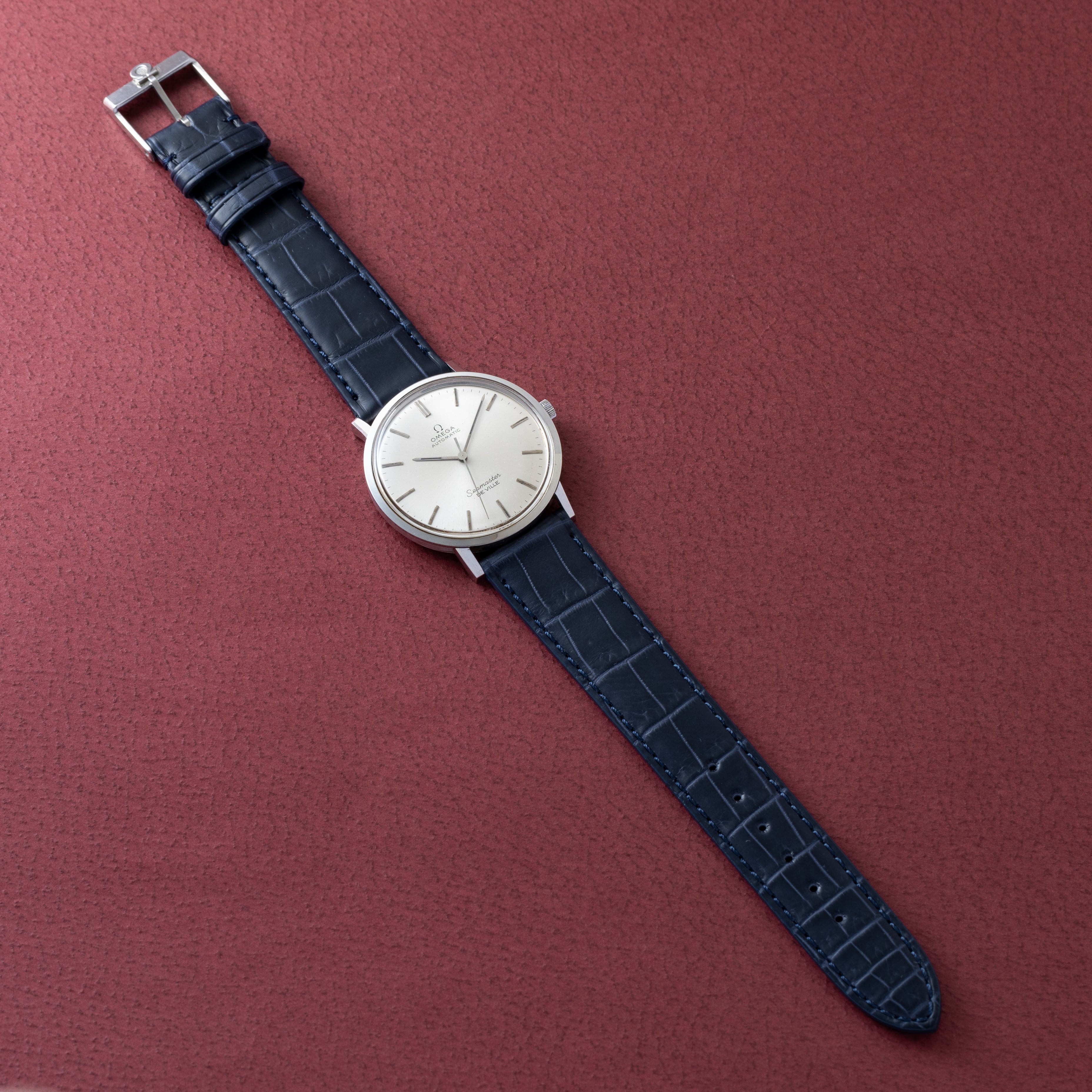 オメガ シーマスター デ・ヴィル 1965年製 Ref.165.008 純正尾錠、箱、ギャラ付き