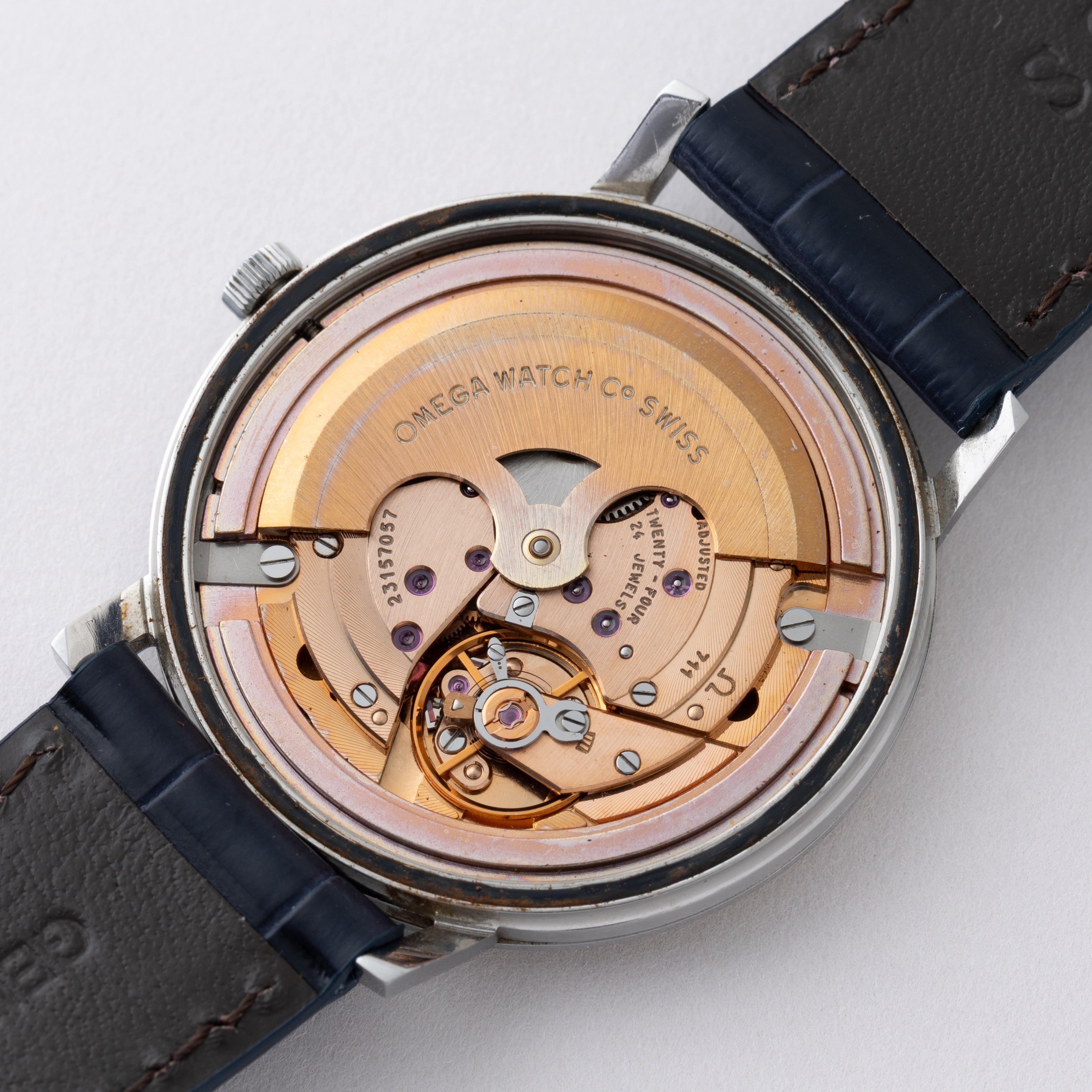 オメガ シーマスター デ・ヴィル 1965年製 Ref.165.008 純正尾錠、箱、ギャラ付き