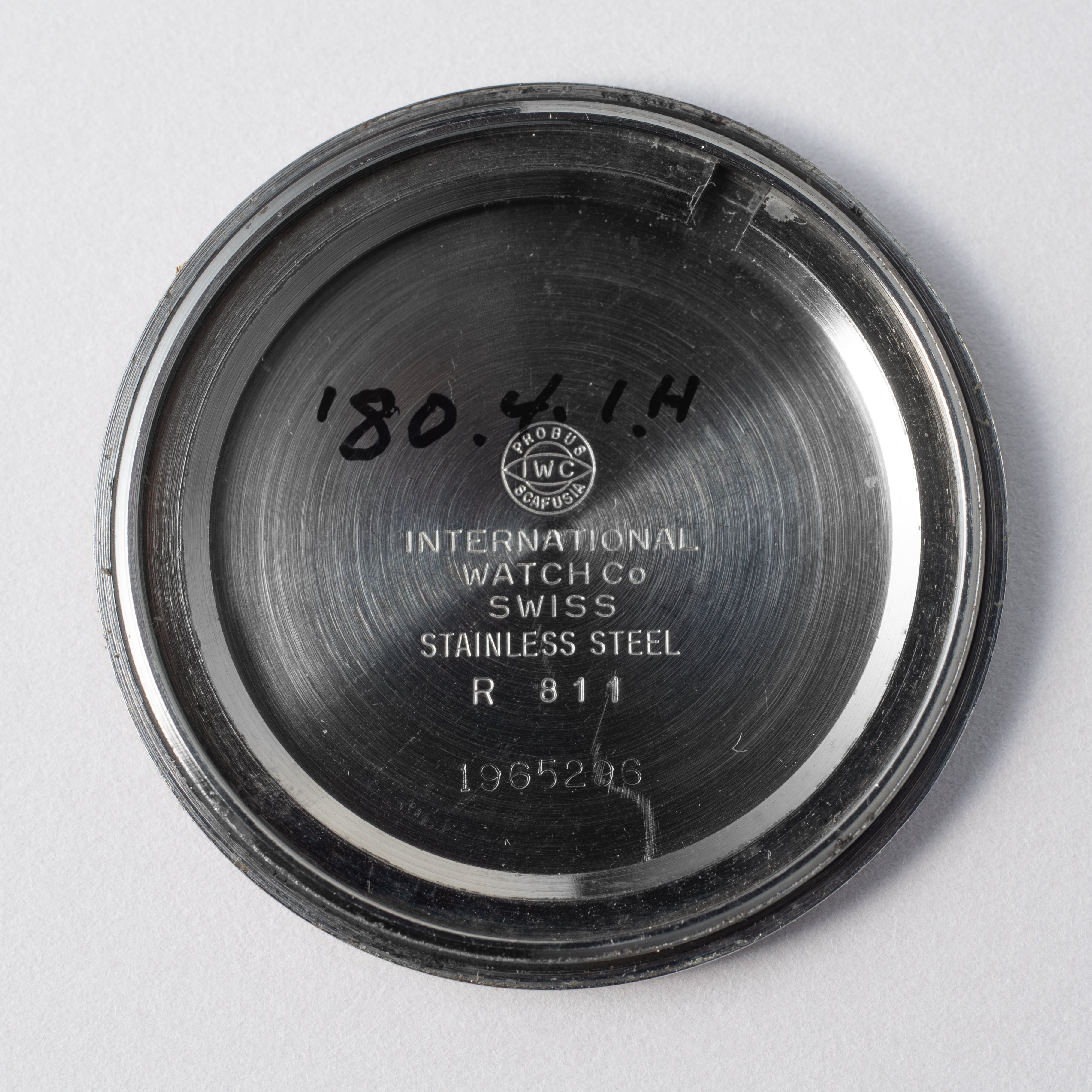 IWC ヨットクラブ 1973年製 Ref.811 ノンデイト Cal.854B 純正尾錠付き