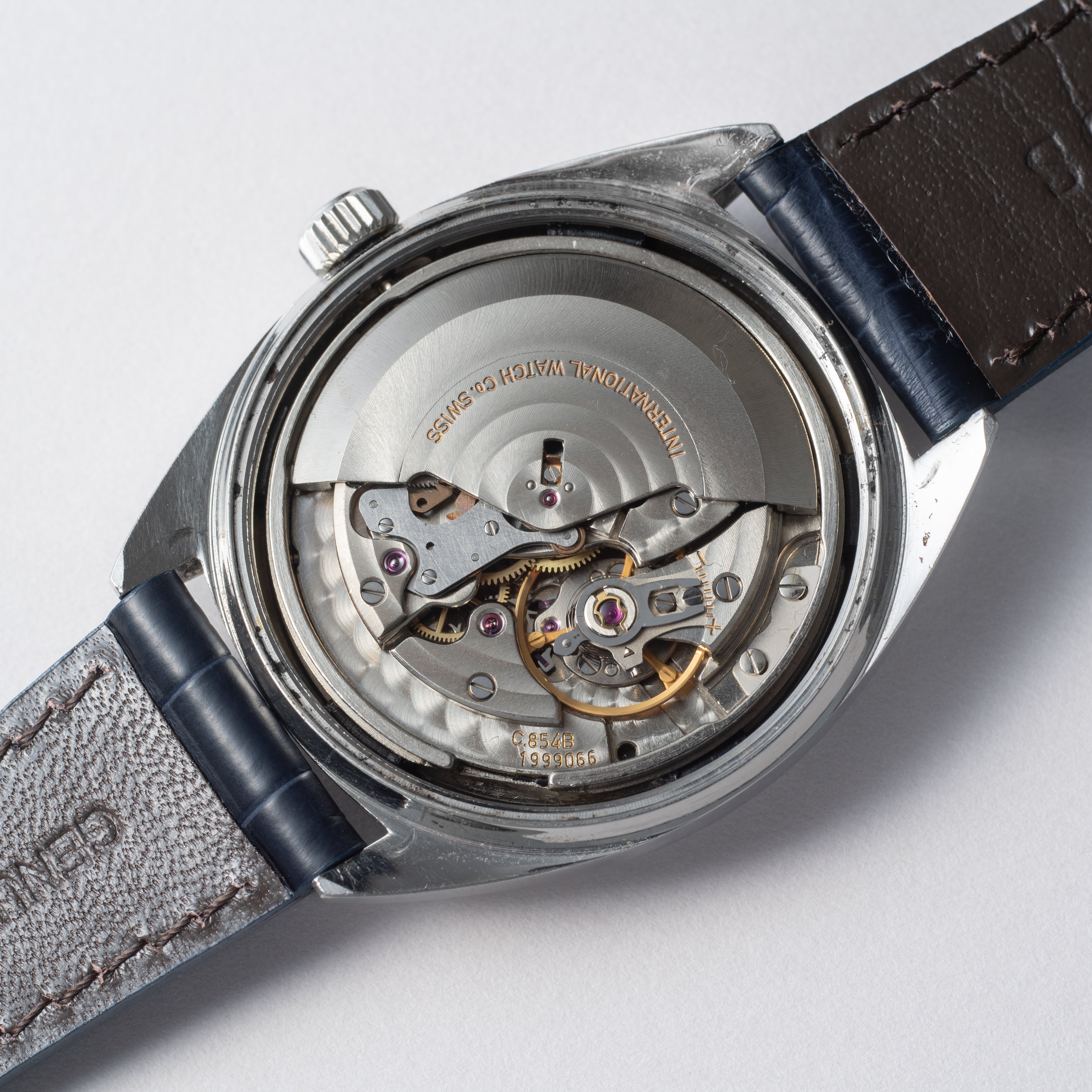 IWC ヨットクラブ 1973年製 Ref.811 ノンデイト Cal.854B 純正尾錠付き