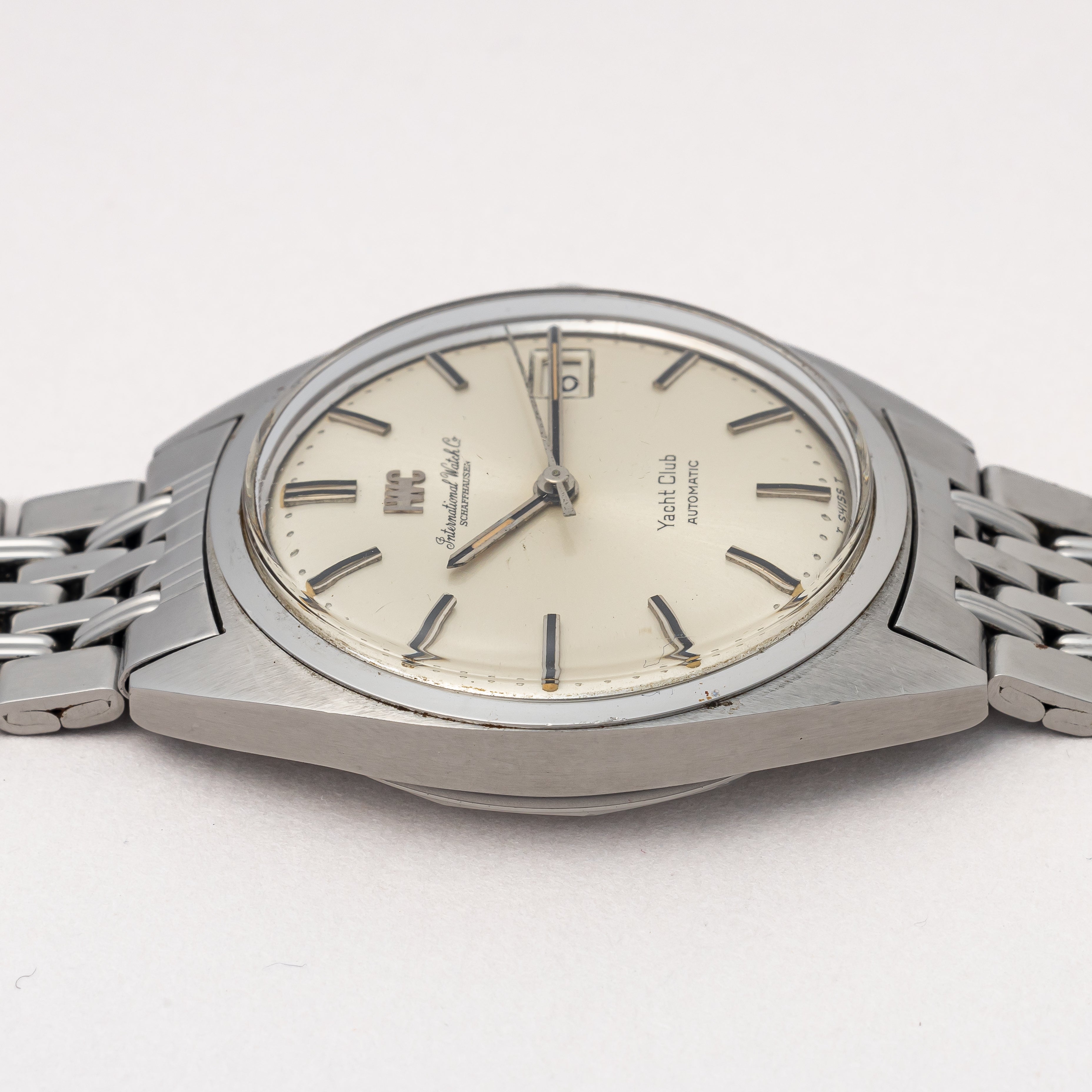 IWC ヨットクラブ 純正ゲイフレアーブレス付き 1970年製(昭和45年製)