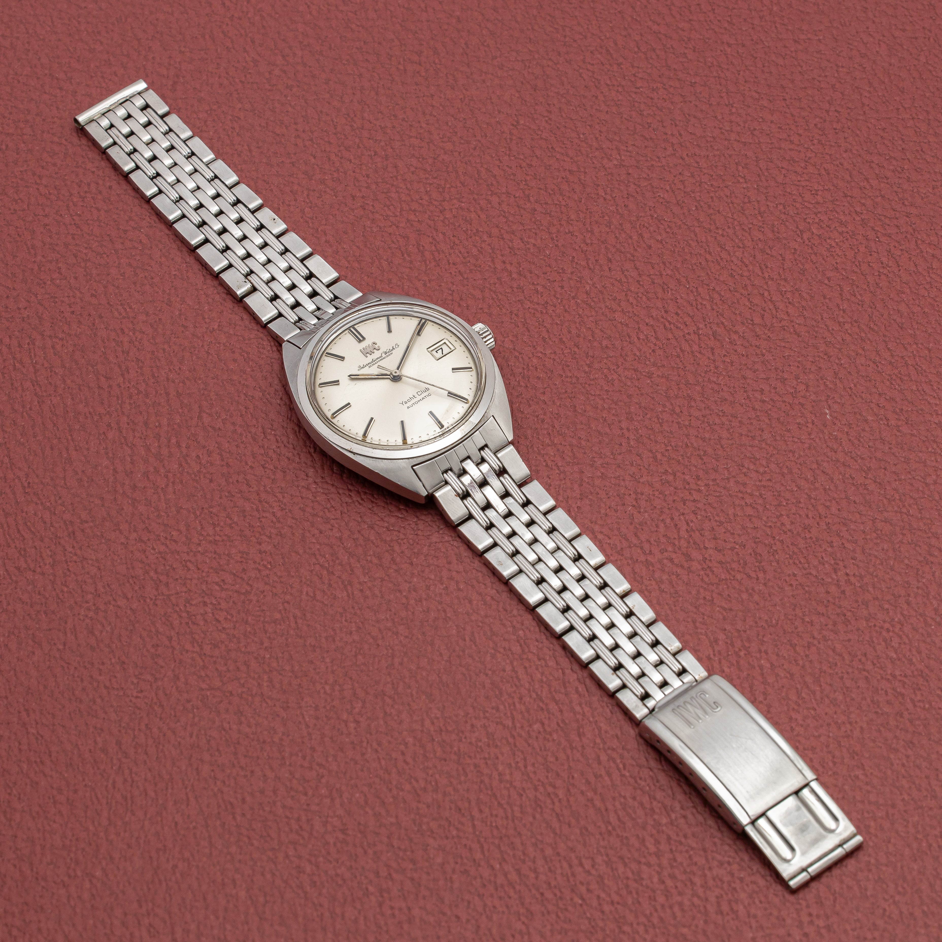 IWC ヨットクラブ 純正ゲイフレアーブレス付き 1970年製(昭和45年製)