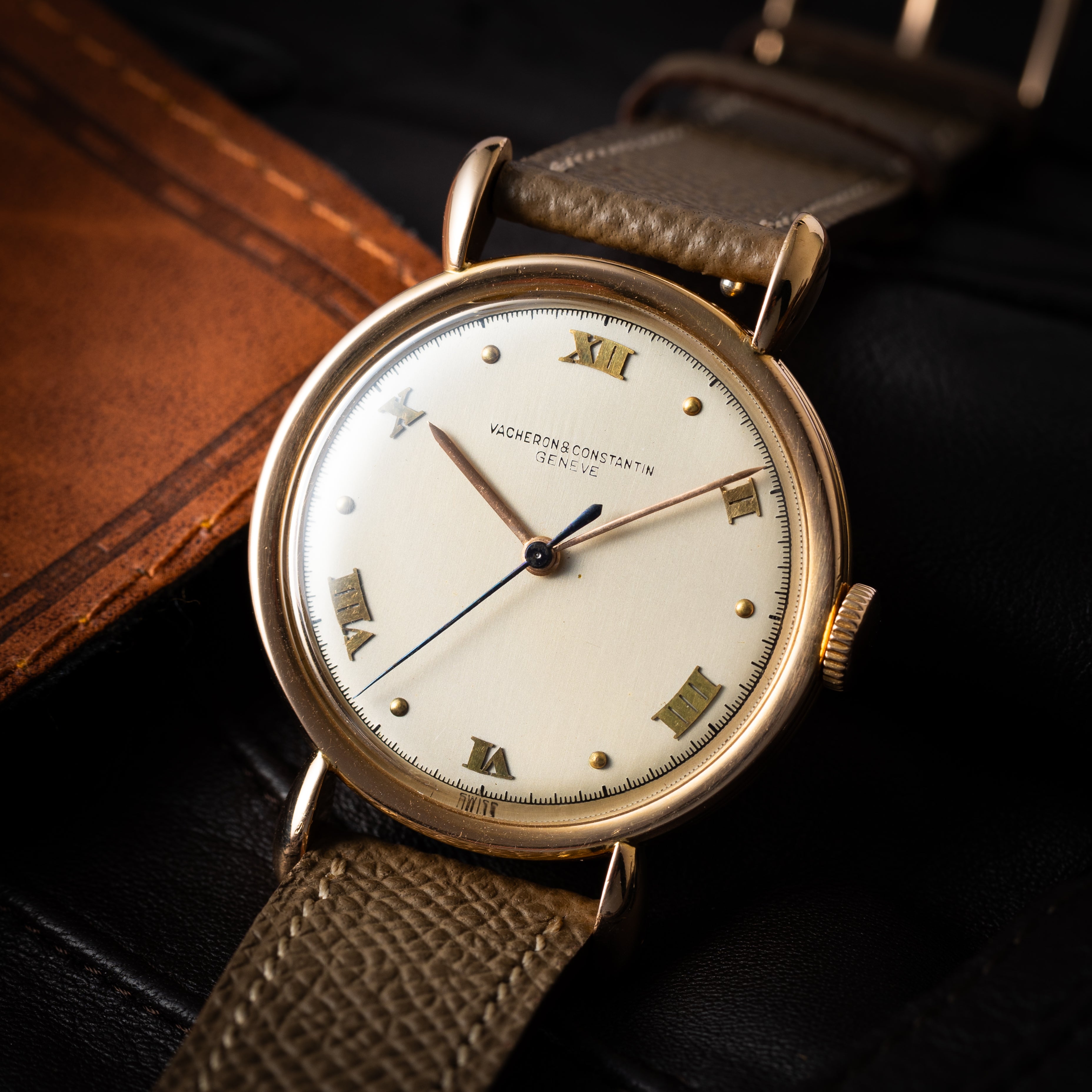 ヴァシュロン・コンスタンタン ティアドロップラグ 18金ピンクゴールド 1950年製