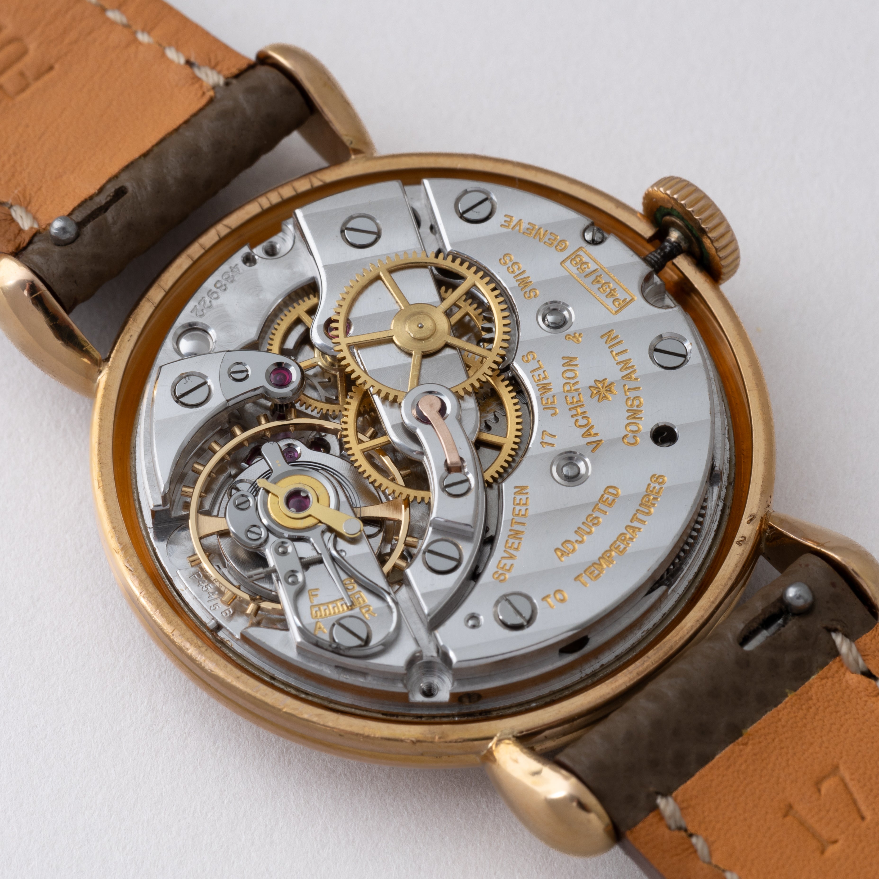 ヴァシュロン・コンスタンタン ティアドロップラグ 18金ピンクゴールド 1950年製