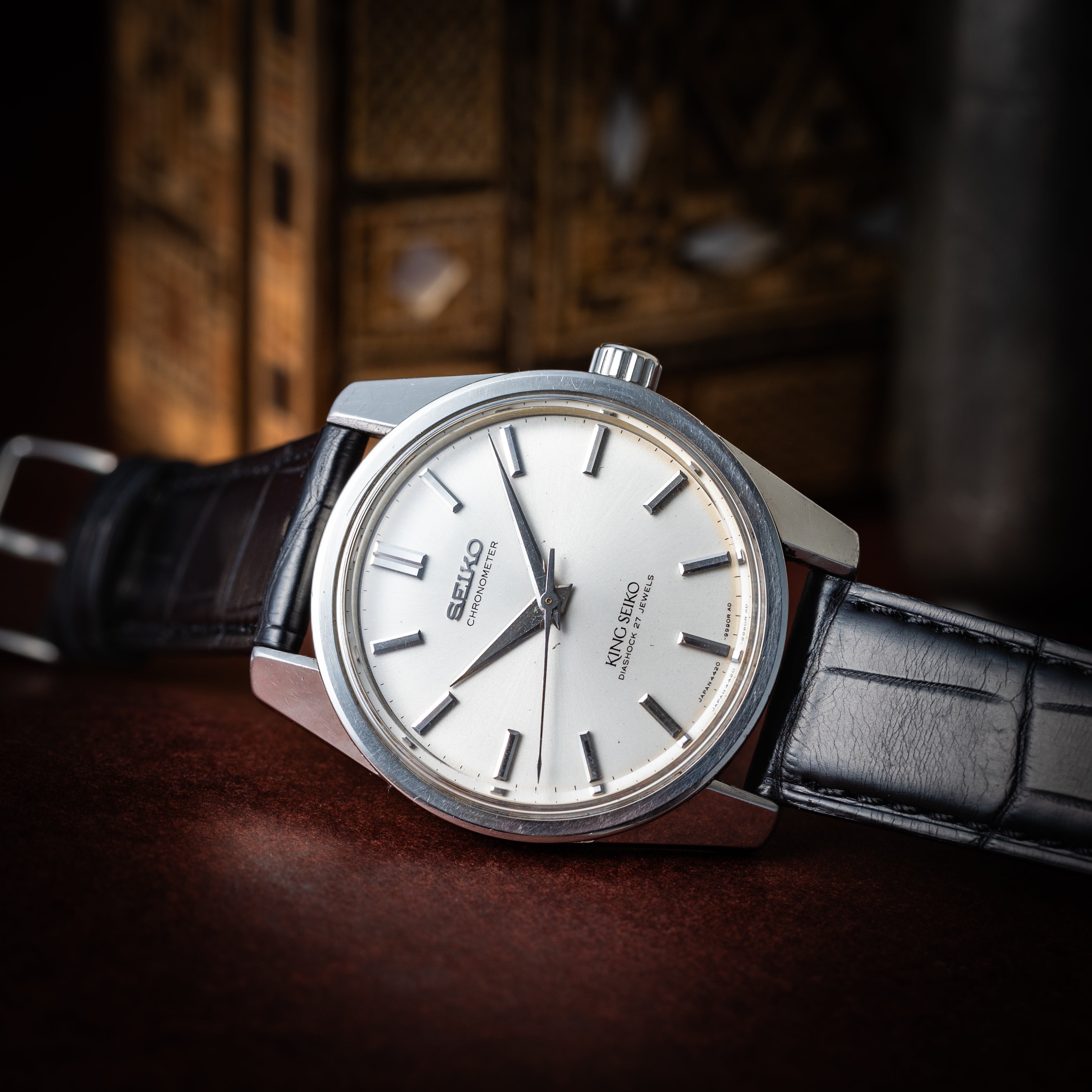 キングセイコー クロノメーター 44KS 1965年製 Ref.4420-9990 ライオンメダリオン