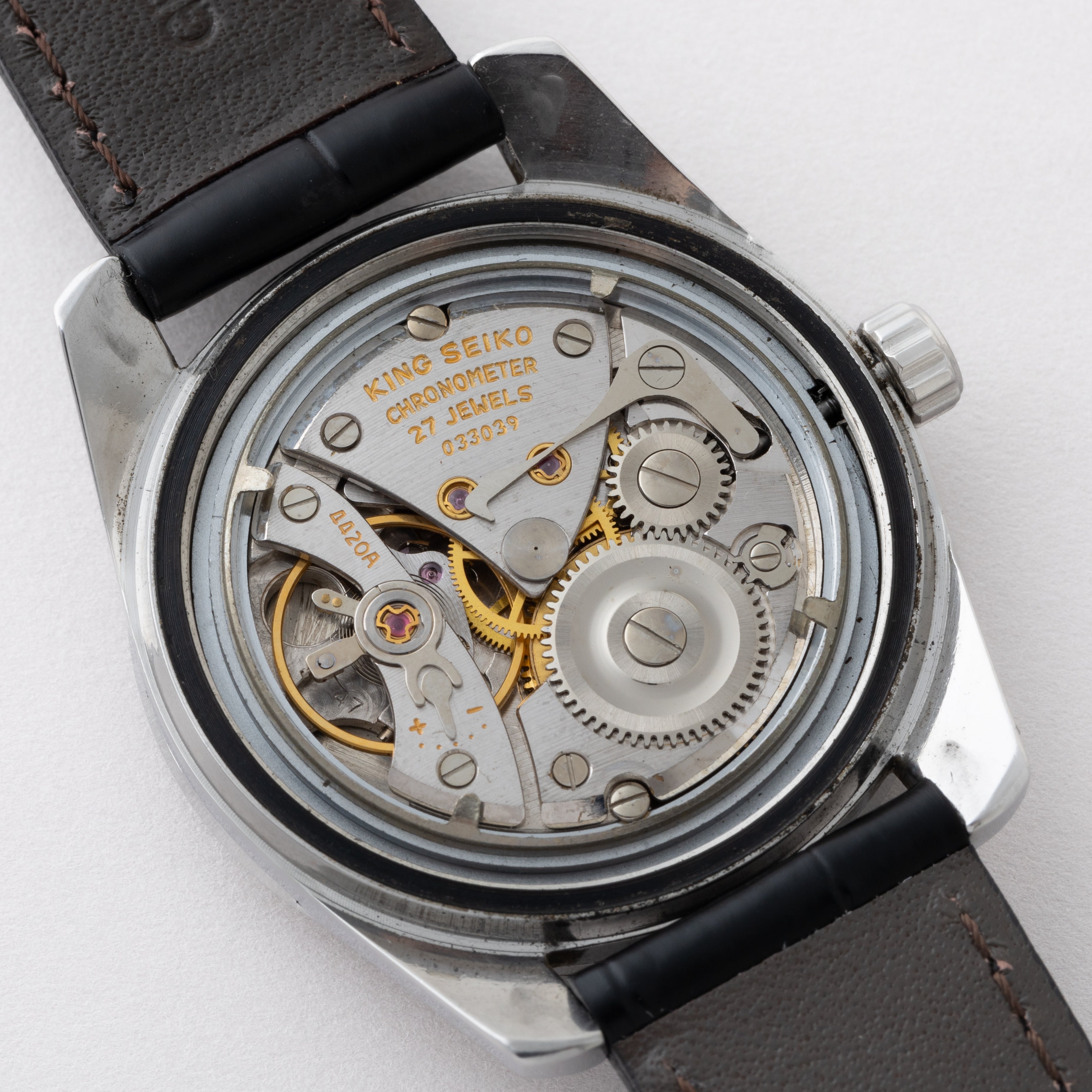 キングセイコー クロノメーター 44KS 1965年製 Ref.4420-9990 ライオンメダリオン