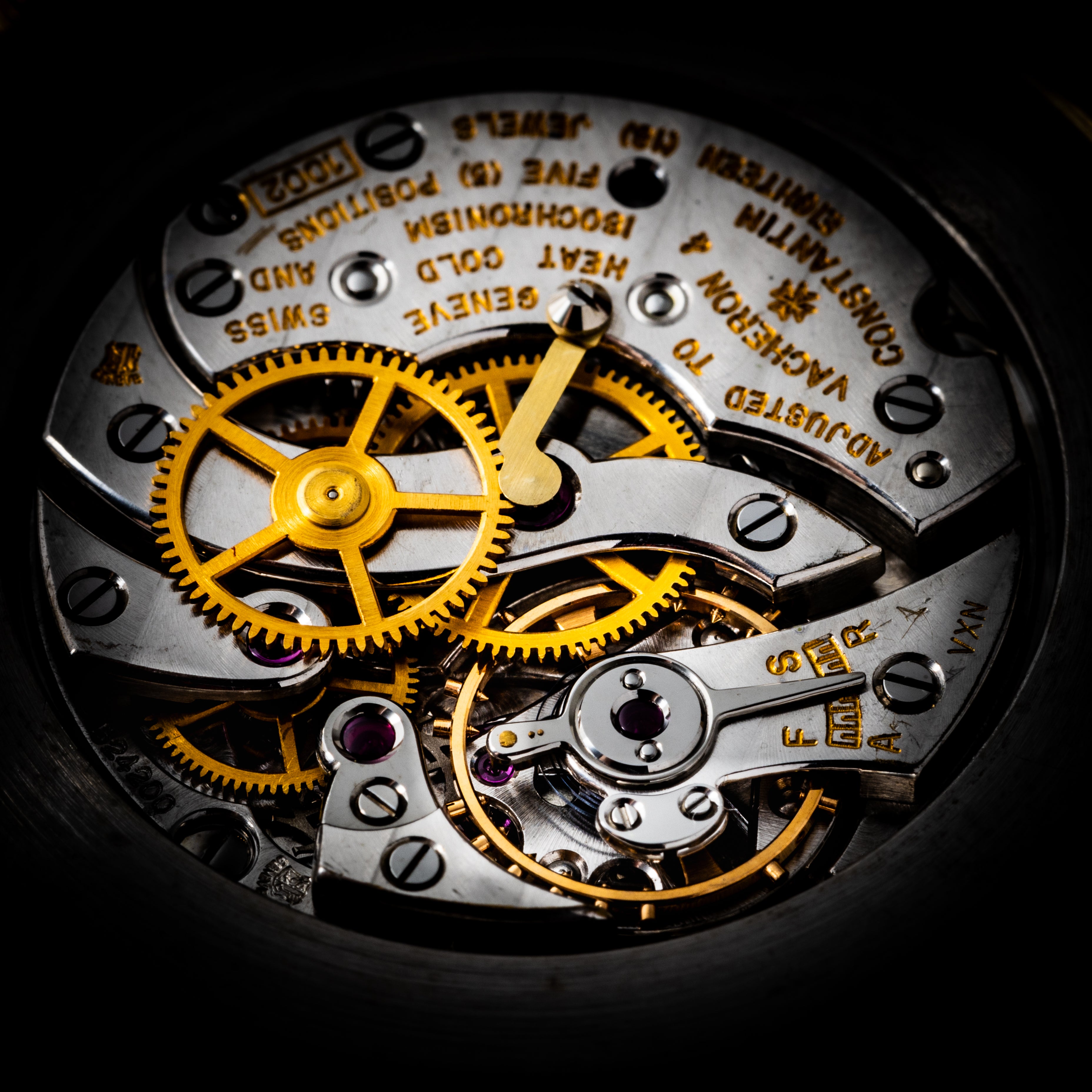 ヴァシュロン・コンスタンタン 18金無垢製 ラウンドケース 1950年代