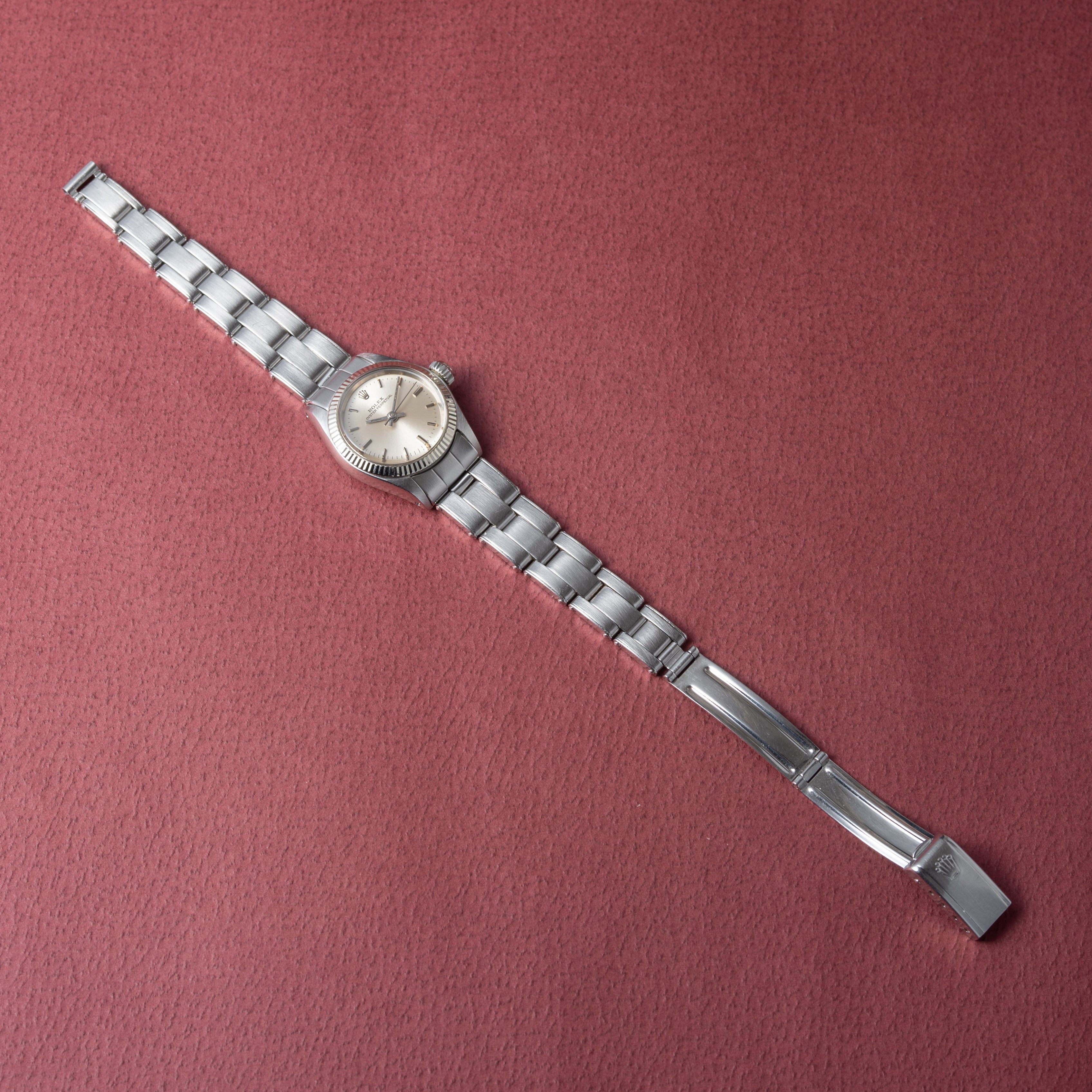 ロレックス レディース オイスターパーペチュアル 1970年製/昭和45年製 ホワイトゴールドベゼル