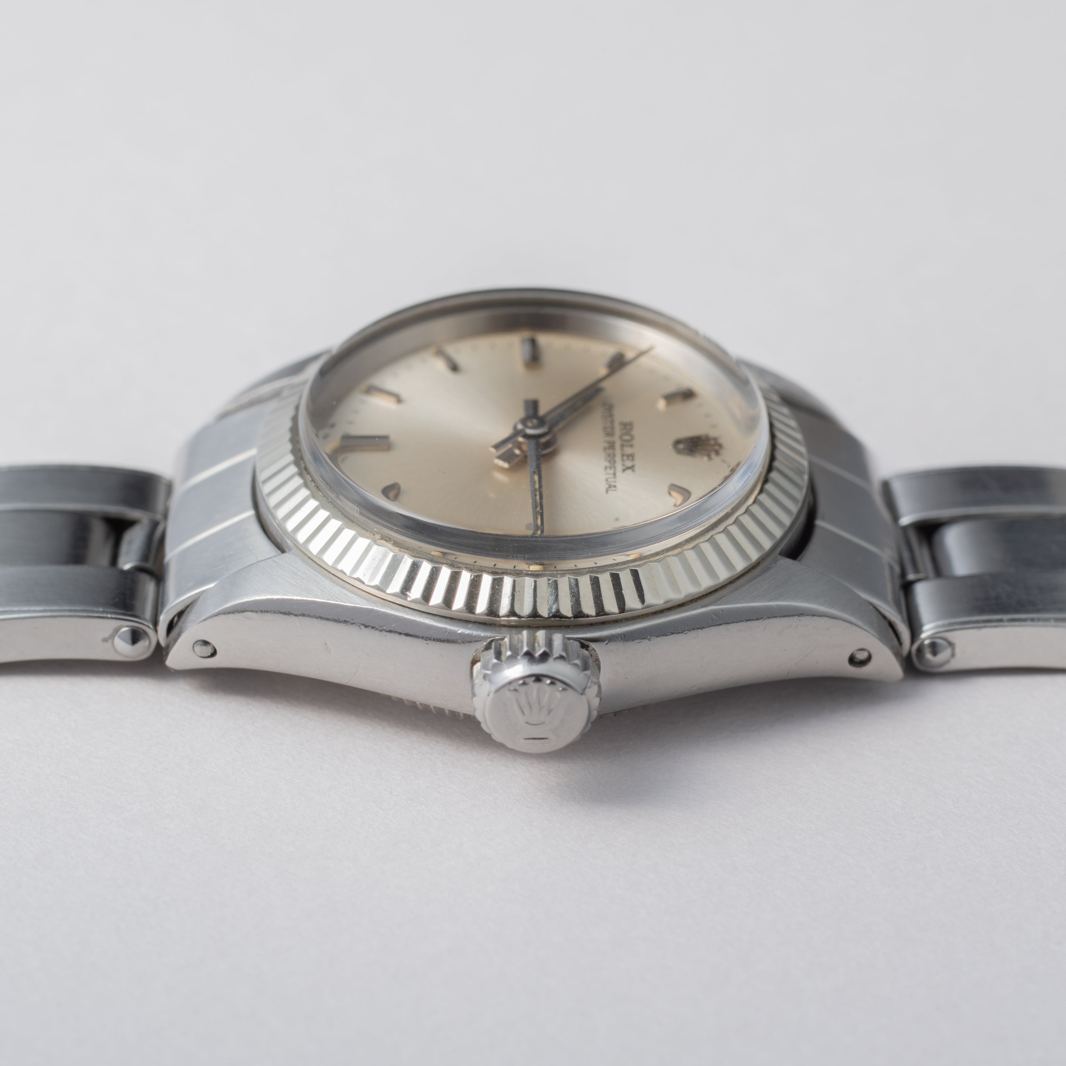 ロレックス レディース オイスターパーペチュアル 1970年製/昭和45年製 ホワイトゴールドベゼル