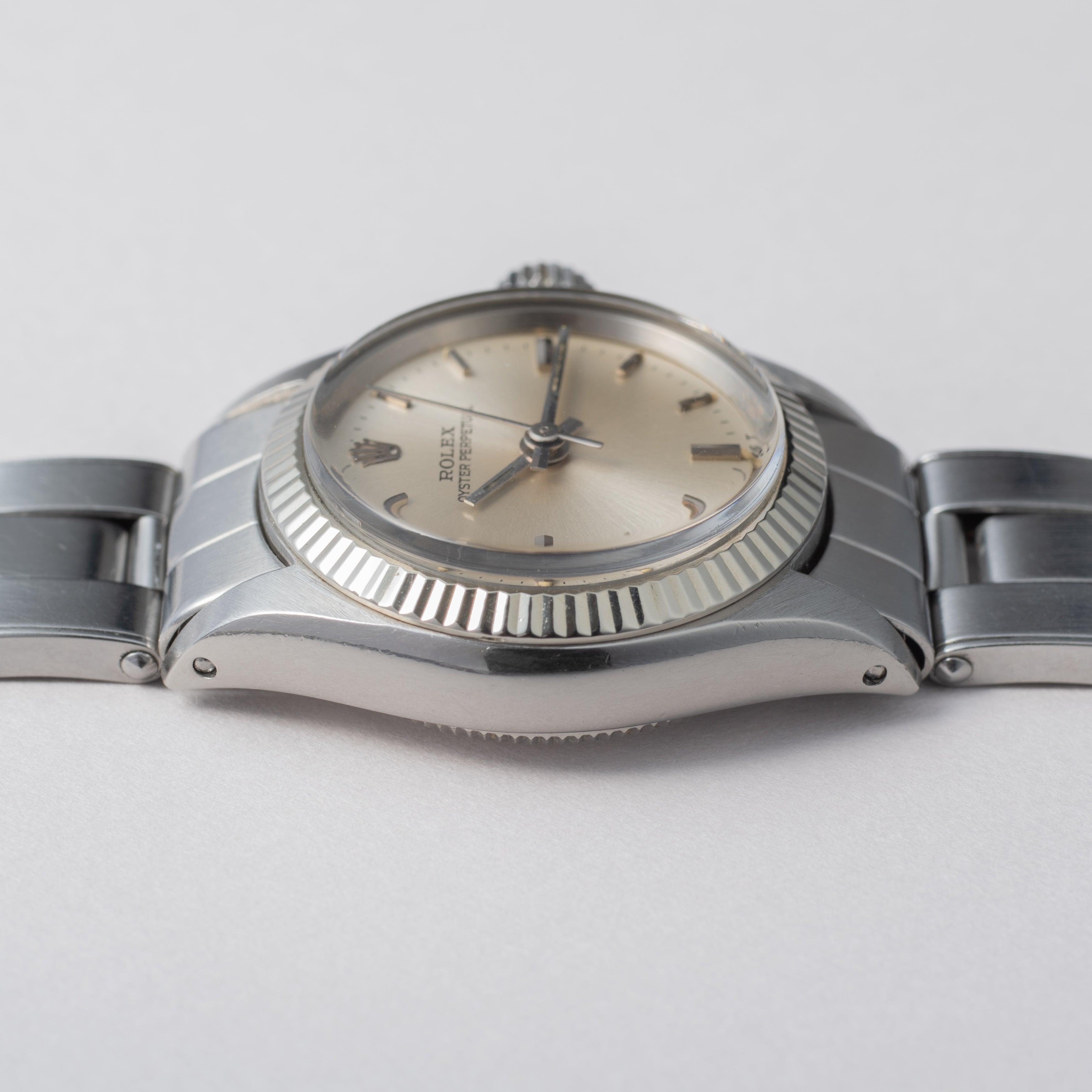 ロレックス レディース オイスターパーペチュアル 1970年製/昭和45年製 ホワイトゴールドベゼル