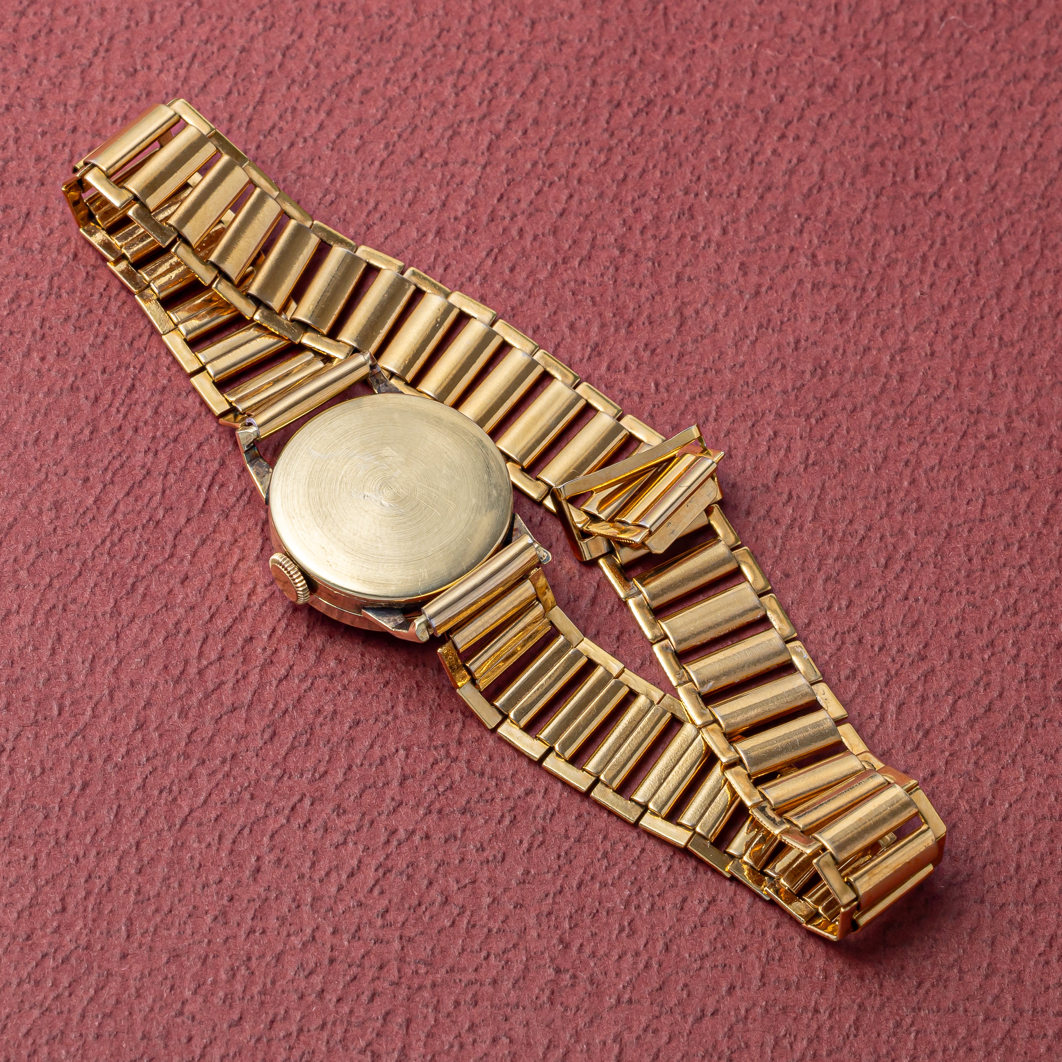 IWC 14金無垢 ラウンドケース 手巻き 1939年製 cal.94 スモールセコンド