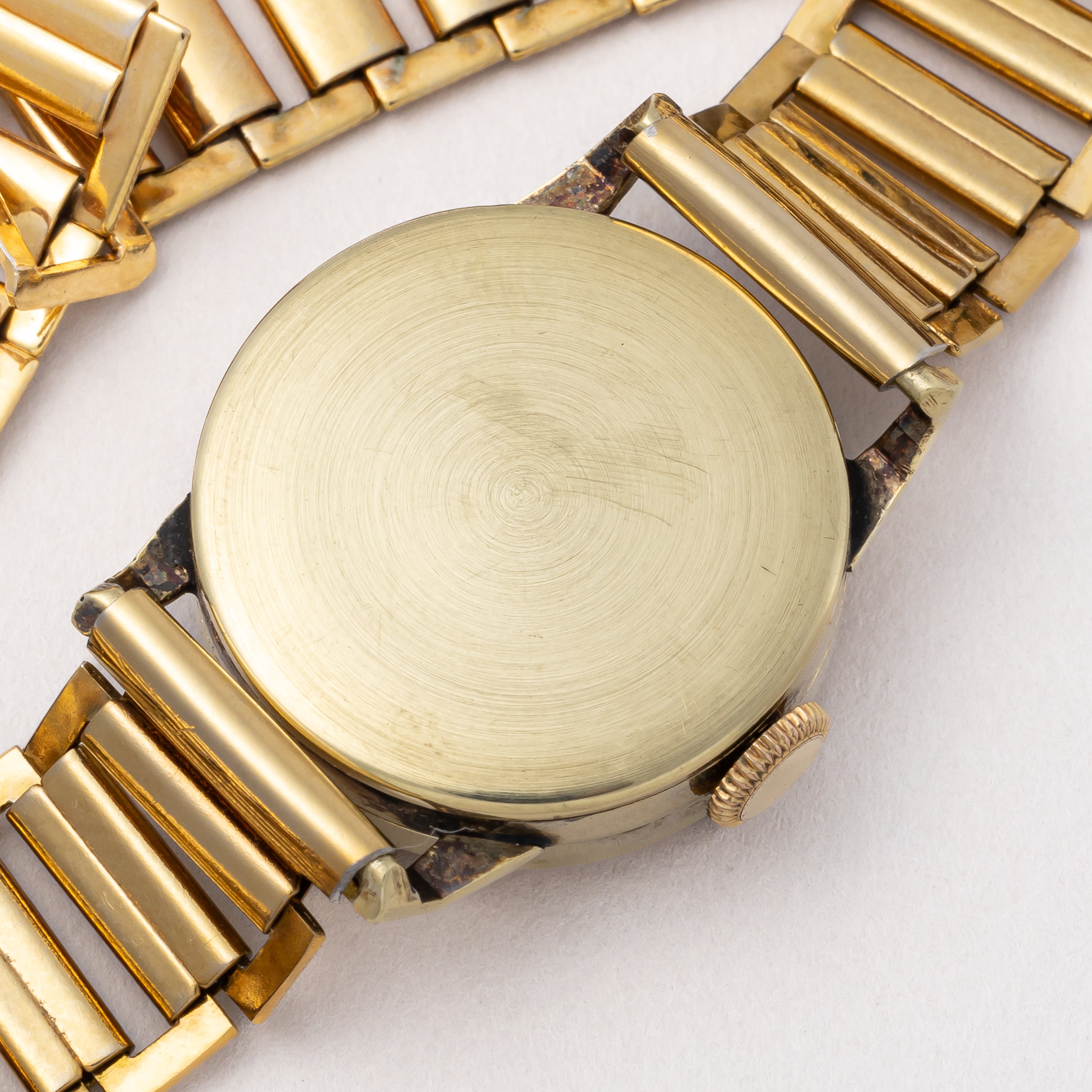 IWC 14金無垢 ラウンドケース 手巻き 1939年製 cal.94 スモールセコンド