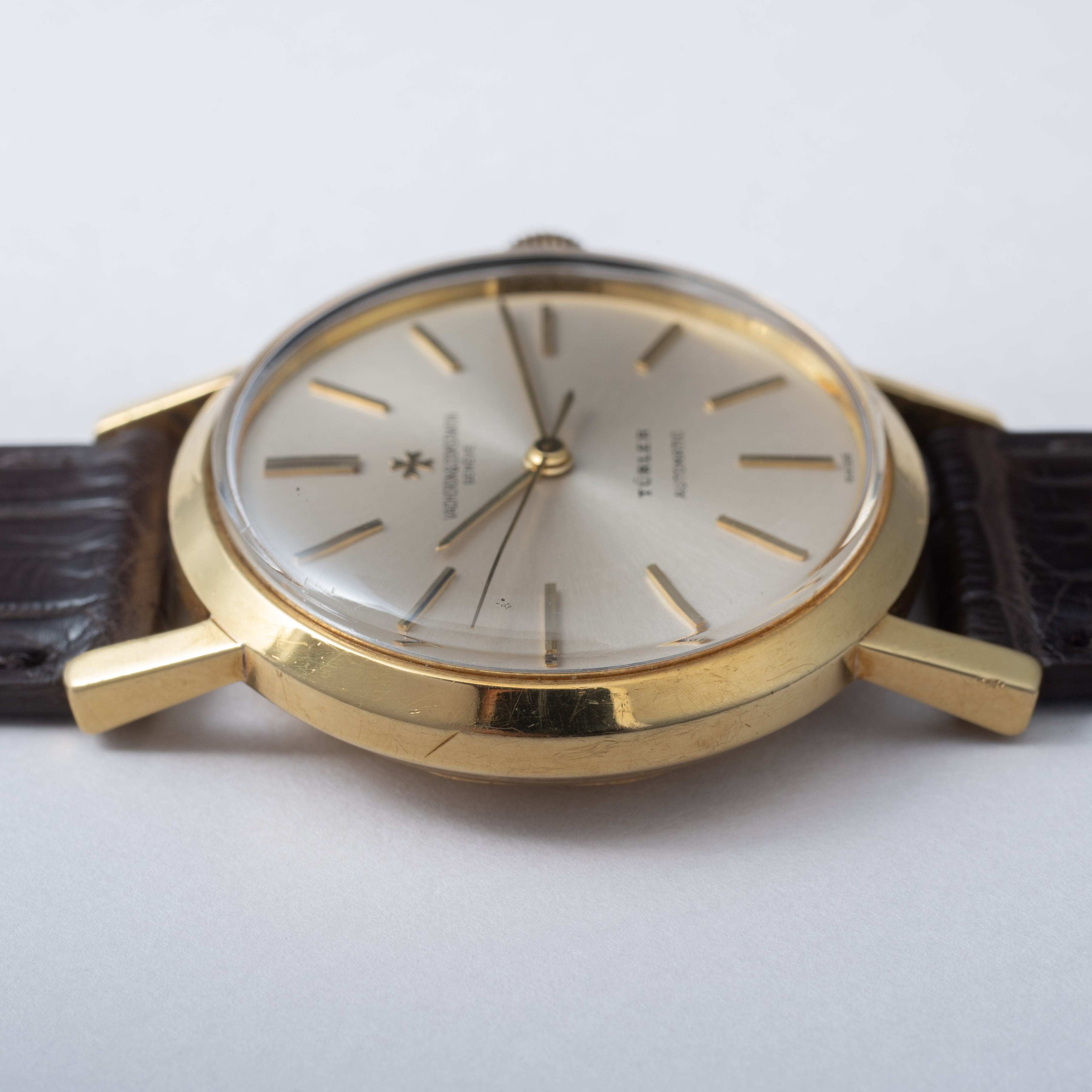 ヴァシュロン・コンスタンタン 18金無垢製 チューラーダブルネーム ラウンドケース 1960年代後半