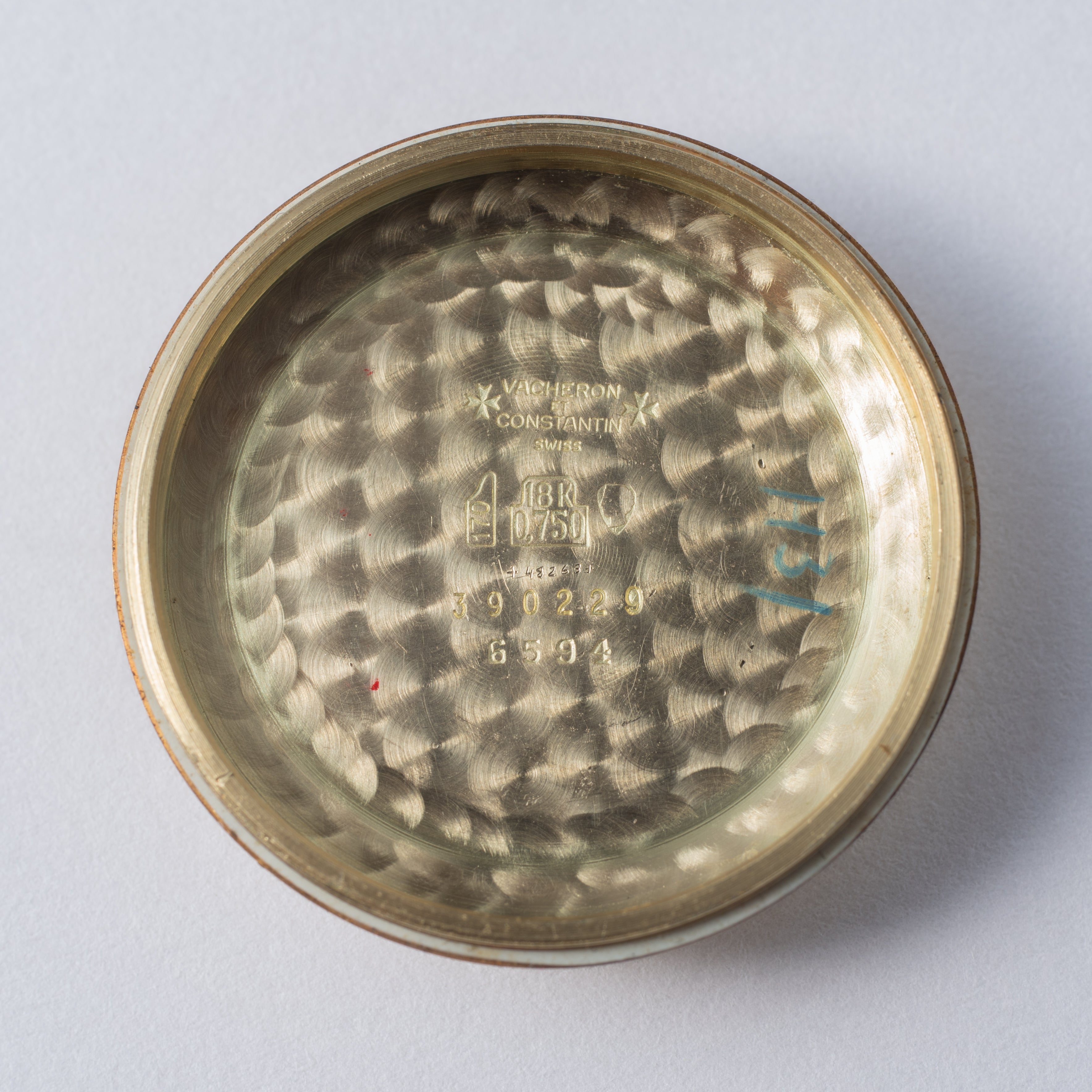ヴァシュロン・コンスタンタン 18金無垢製 チューラーダブルネーム ラウンドケース 1960年代後半