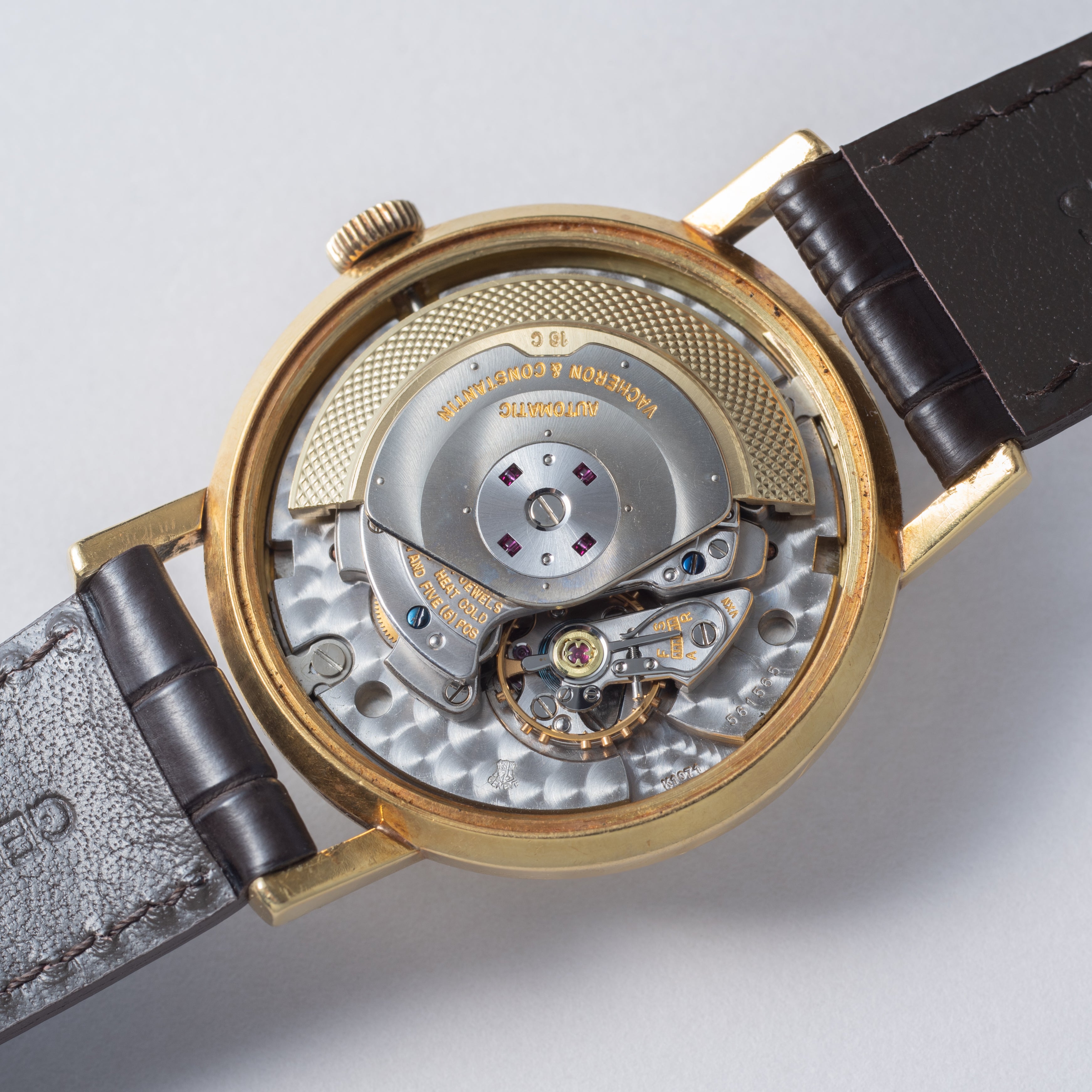 ヴァシュロン・コンスタンタン 18金無垢製 チューラーダブルネーム ラウンドケース 1960年代後半