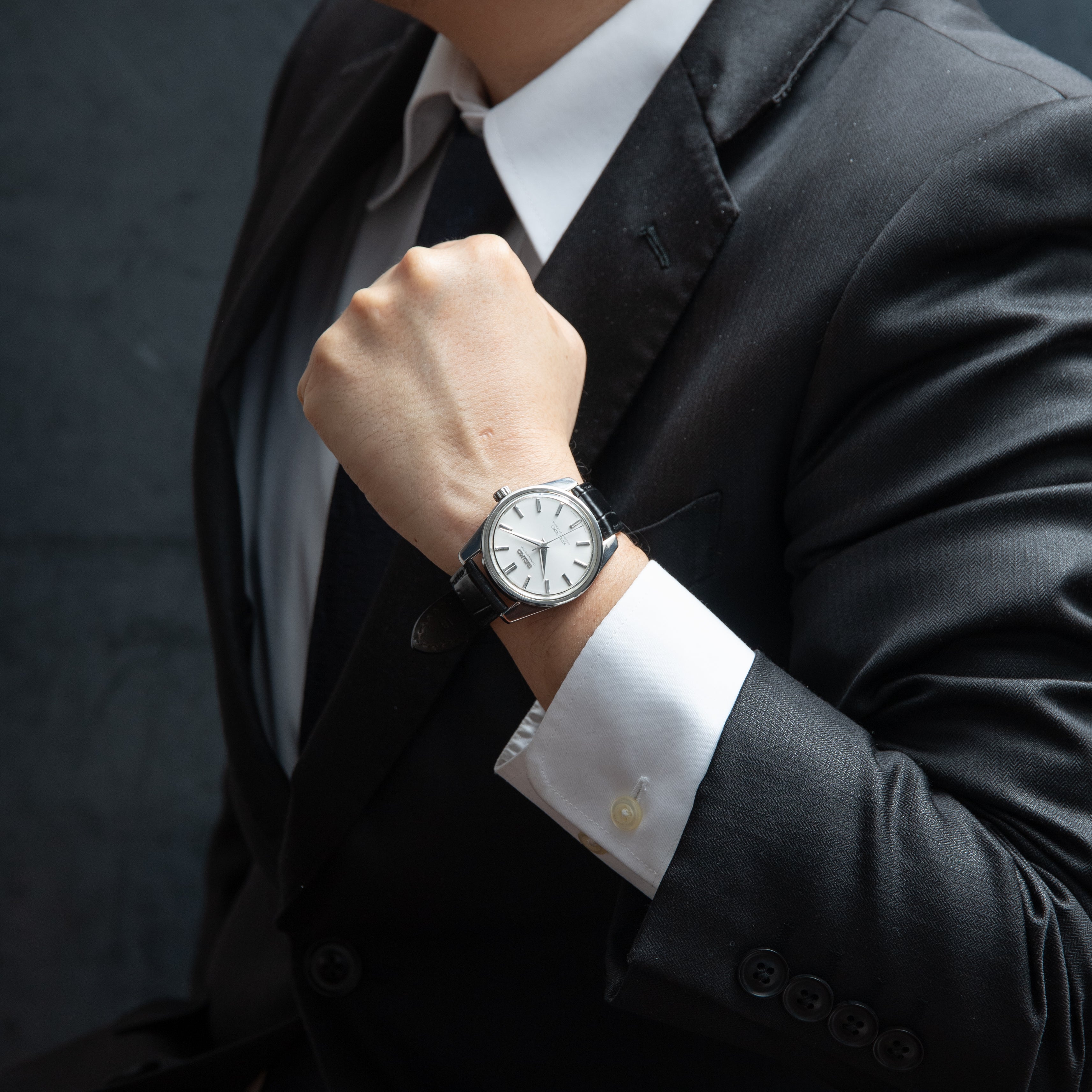 キングセイコー クロノメーター 44KS 1965年製 Ref.4420-9990 純正尾錠付き