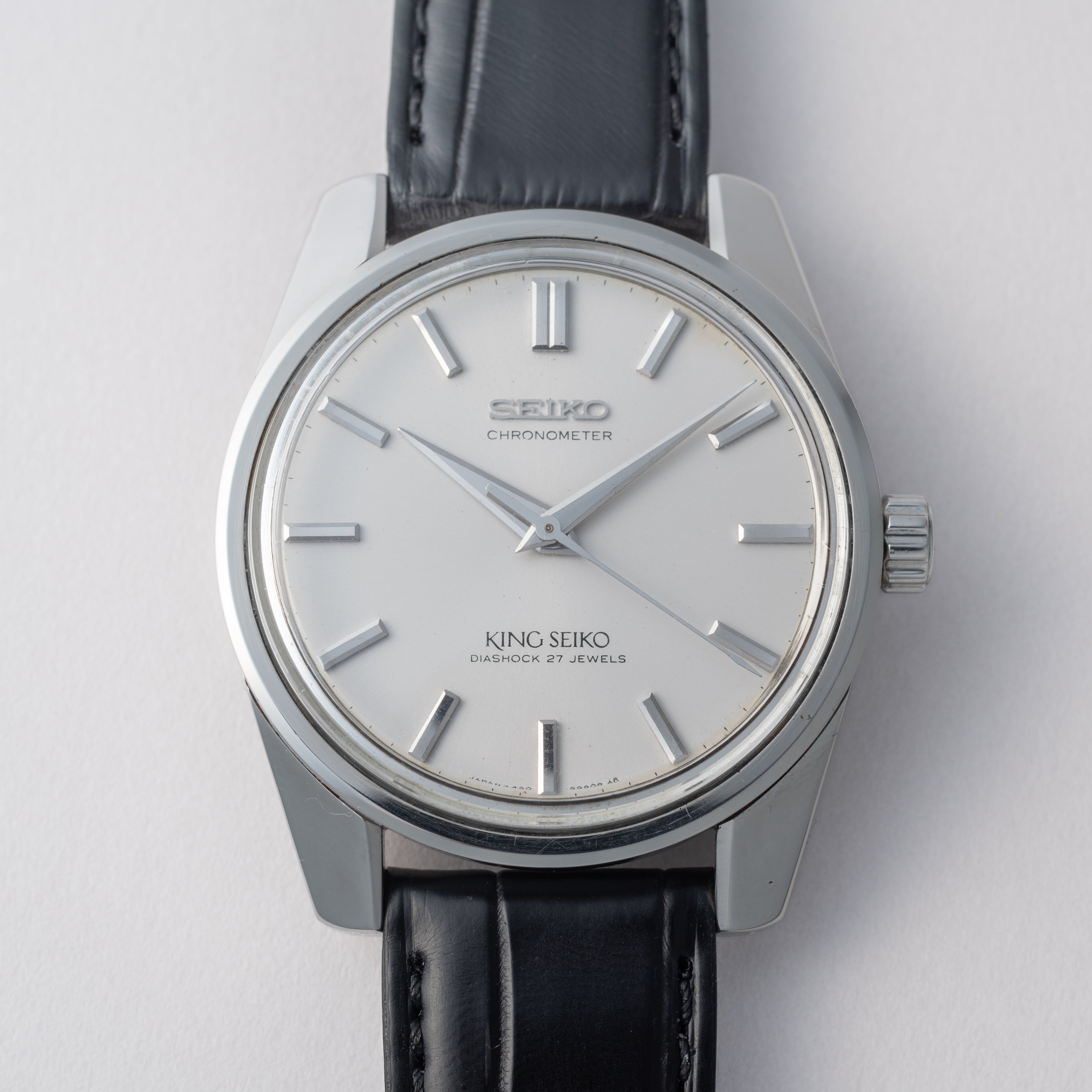 キングセイコー クロノメーター 44KS 1965年製 Ref.4420-9990 純正尾錠付き