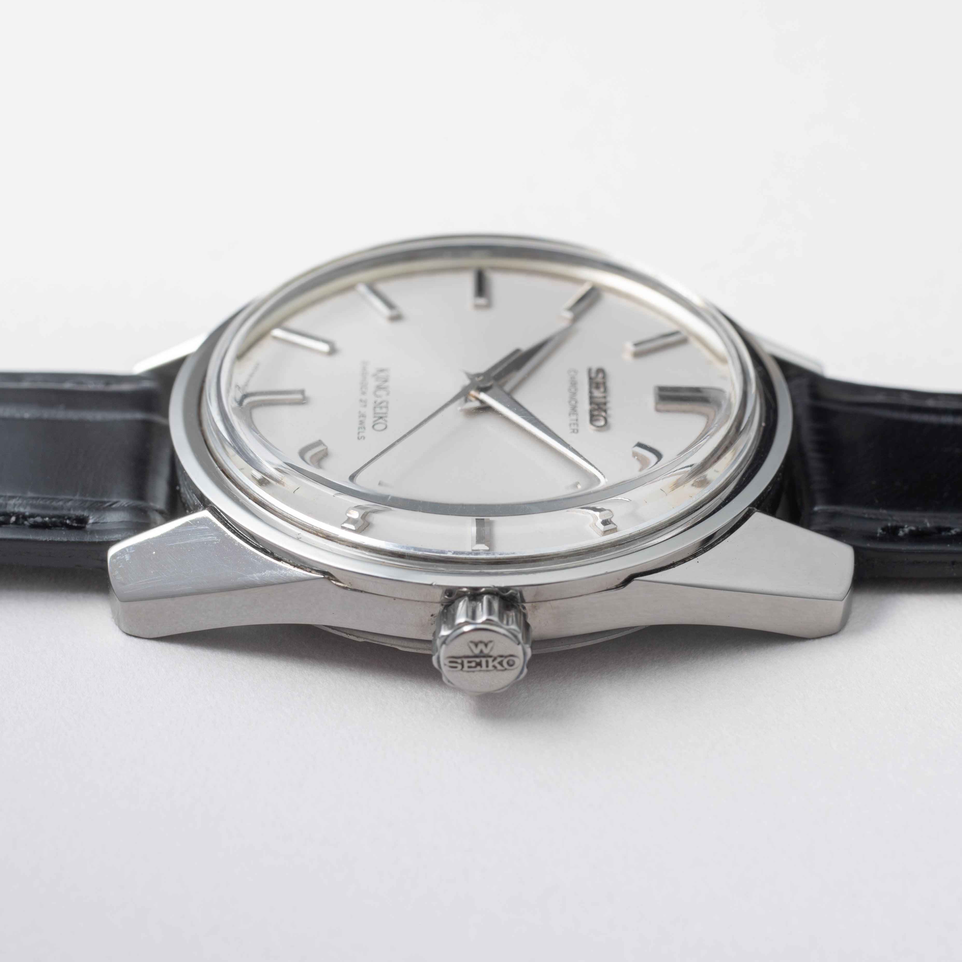 キングセイコー クロノメーター 44KS 1965年製 Ref.4420-9990 純正尾錠付き