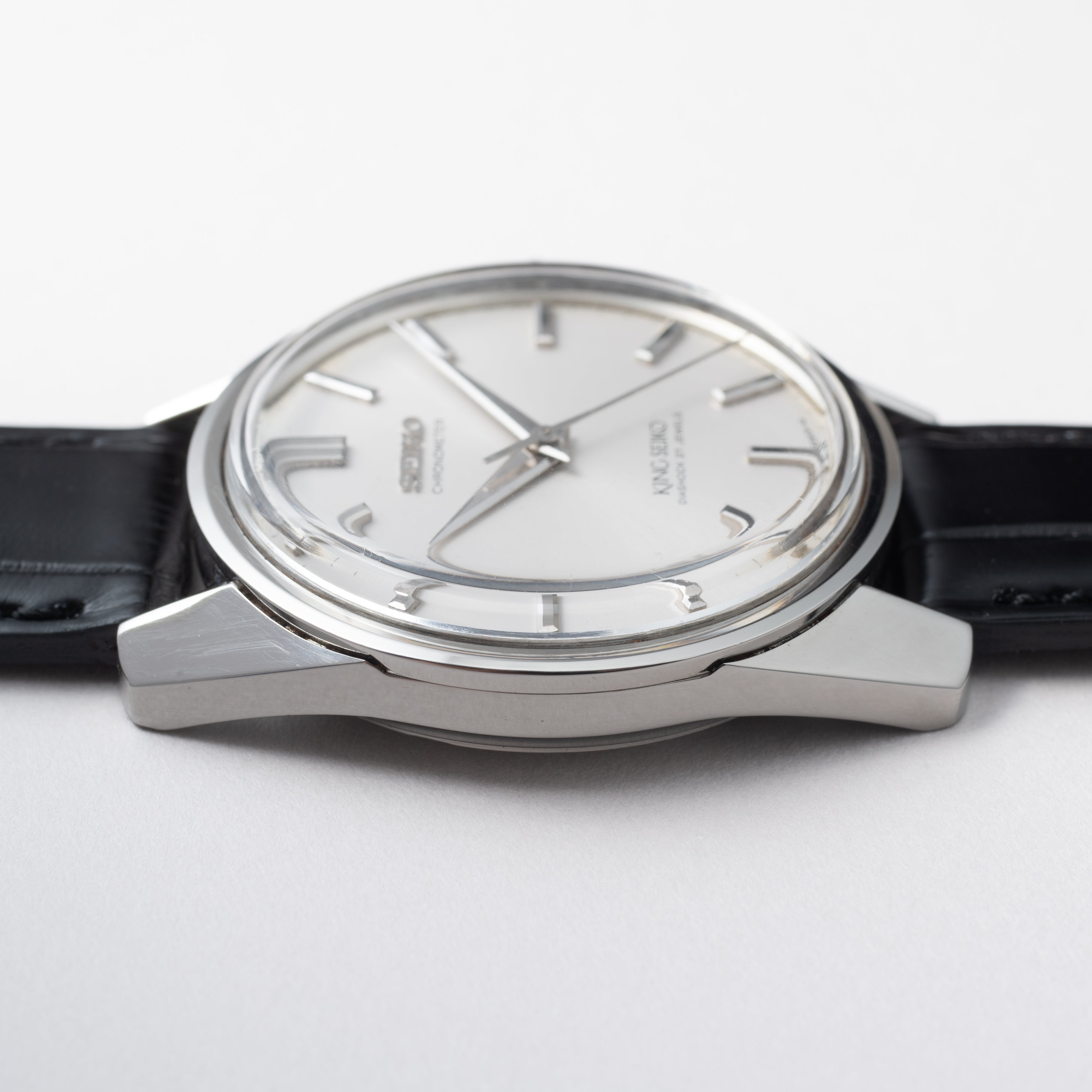 キングセイコー クロノメーター 44KS 1965年製 Ref.4420-9990 純正尾錠付き