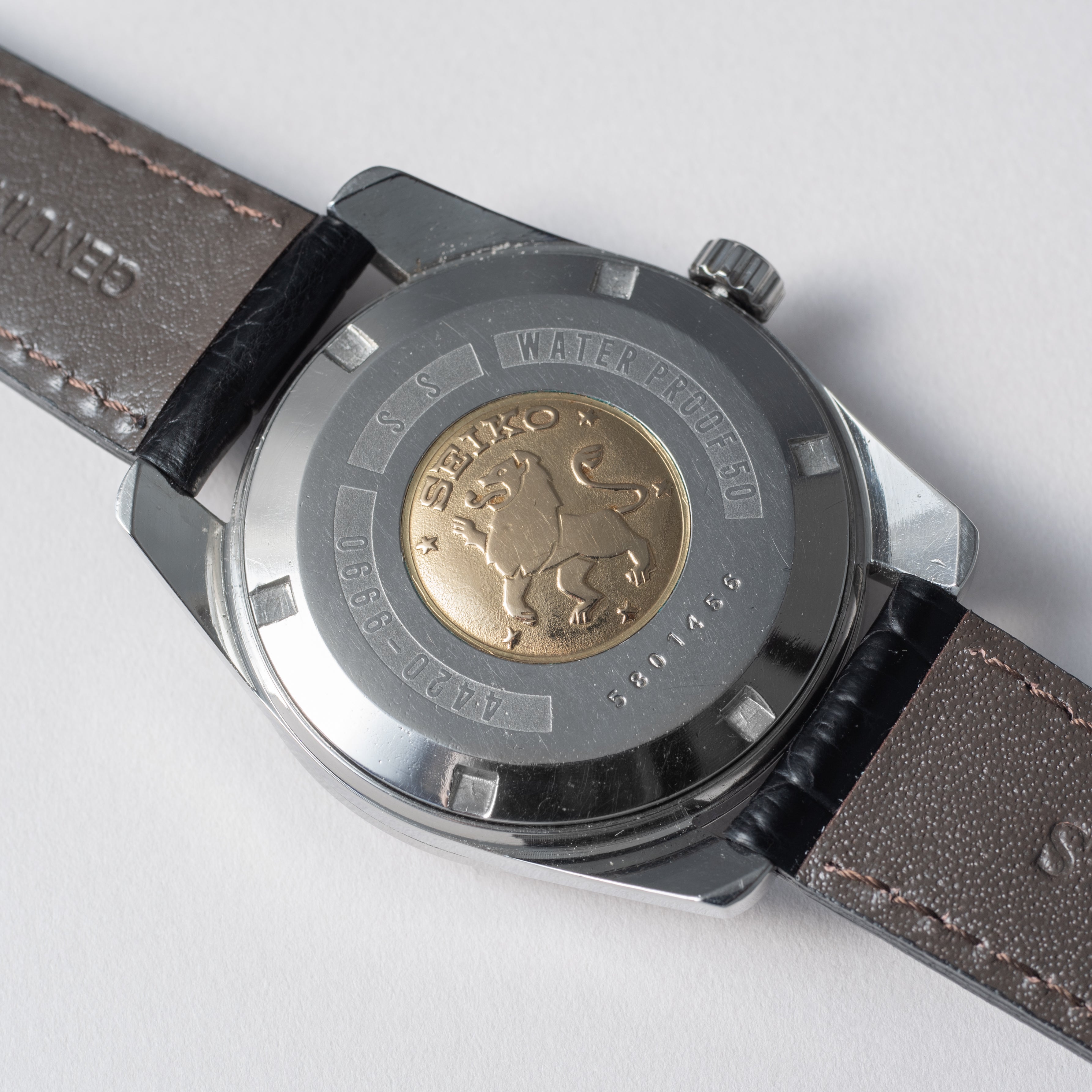 キングセイコー クロノメーター 44KS 1965年製 Ref.4420-9990 純正尾錠付き