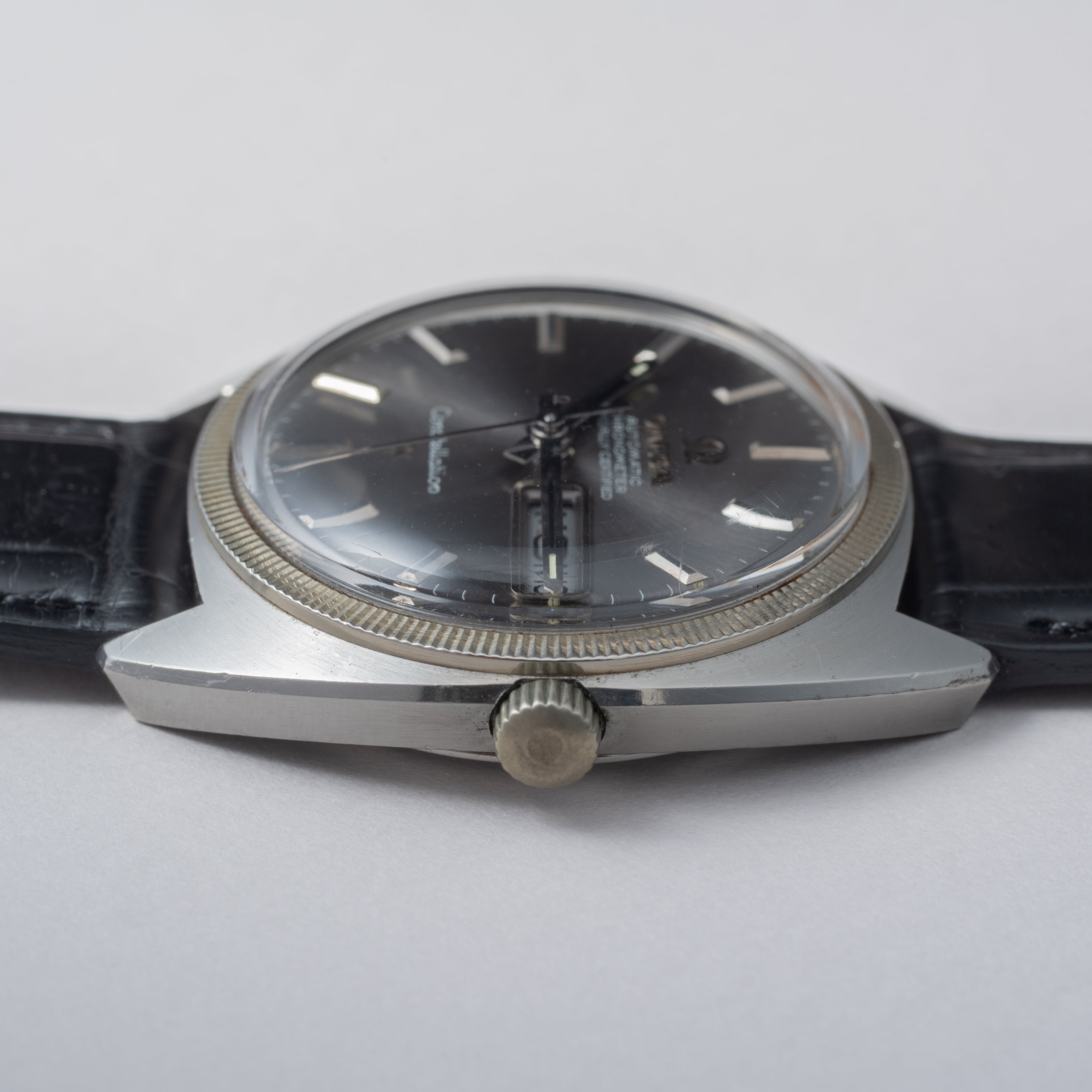 オメガ コンステレーション 1969年製 Ref.168.029 オリジナルグレーダイヤル WGベゼル