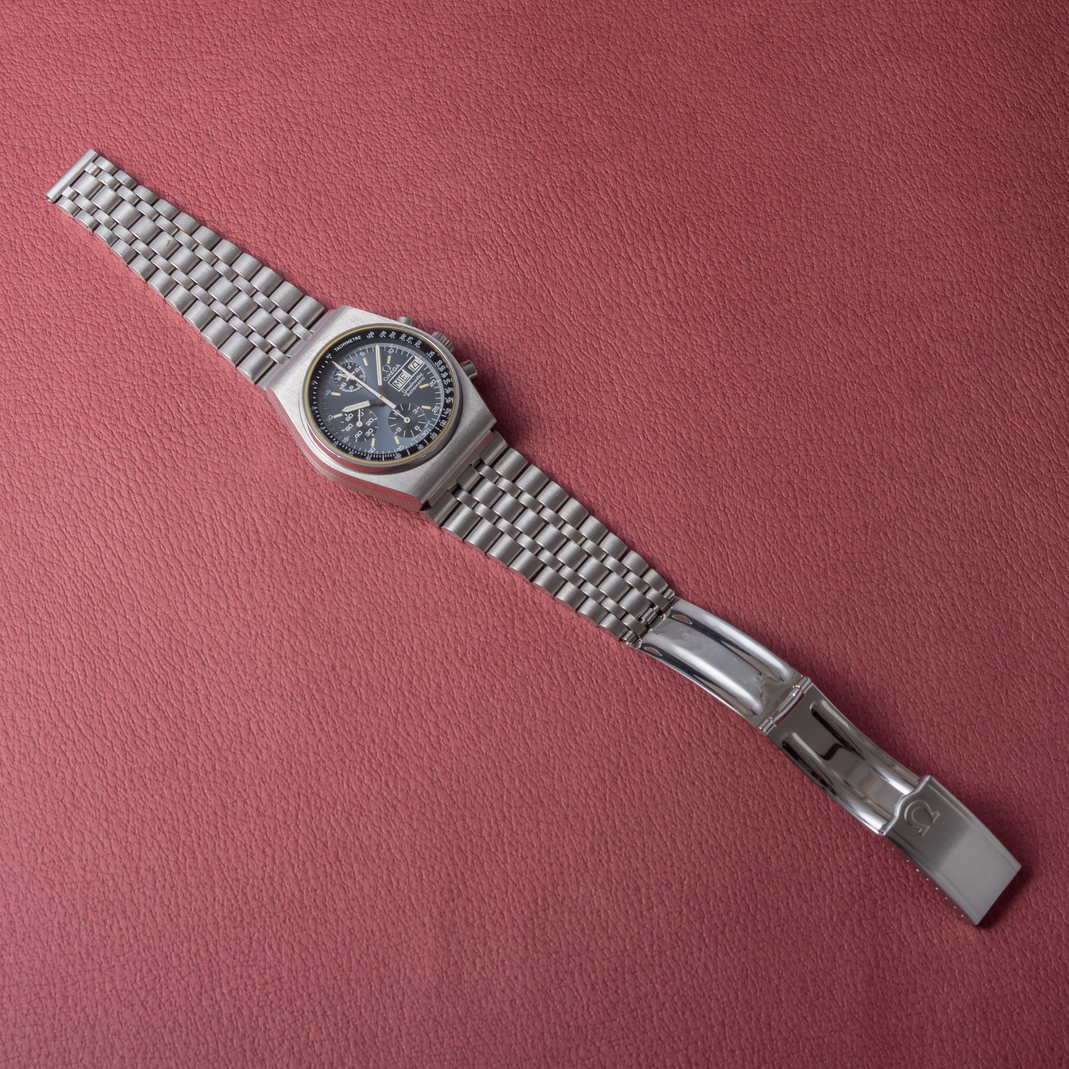 オメガ スピードマスター Mk4.5 1975年製 オリジナルダイヤル 自動巻きクロノグラフ