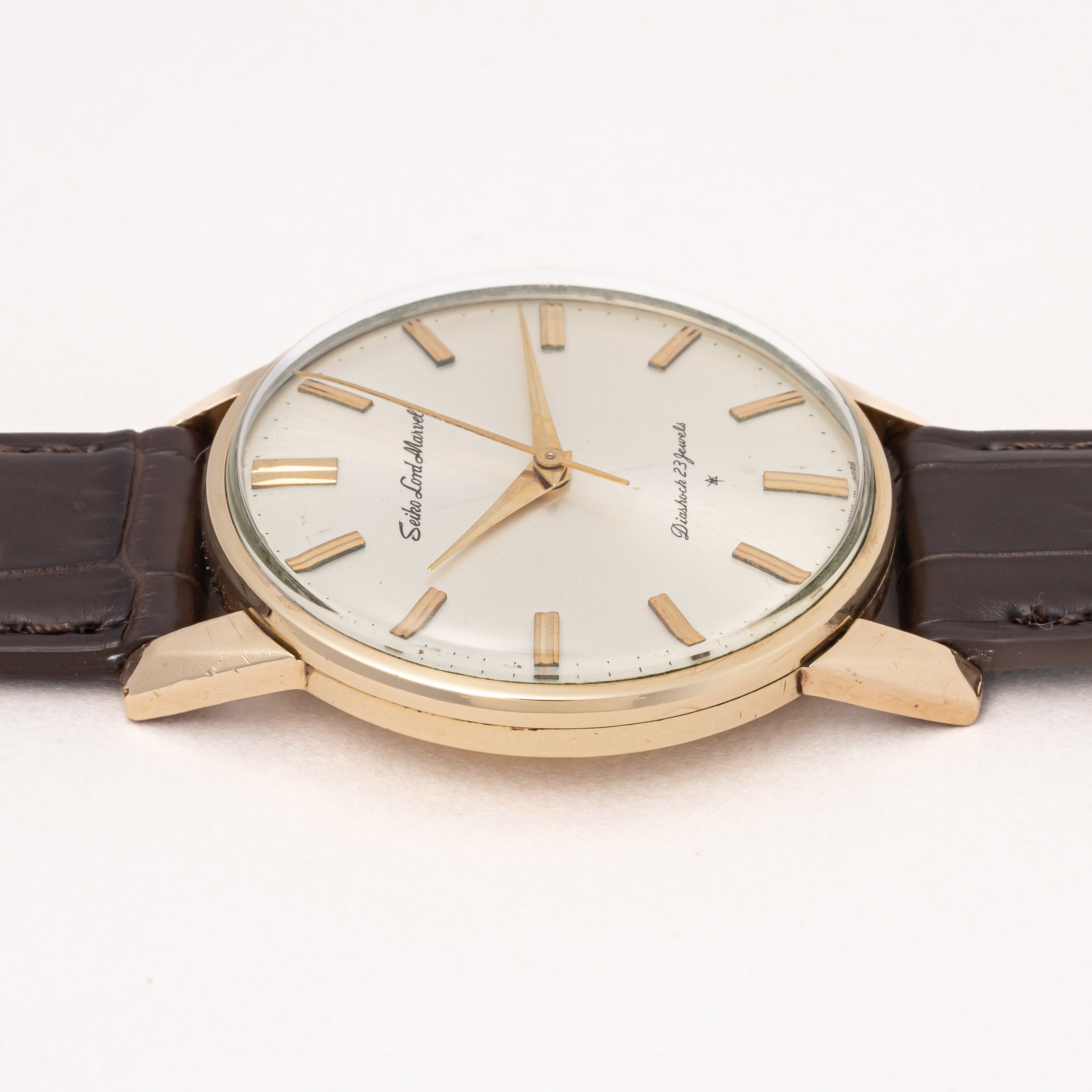 セイコー ロードマーベル 1963年製 15023E LM 14金張り